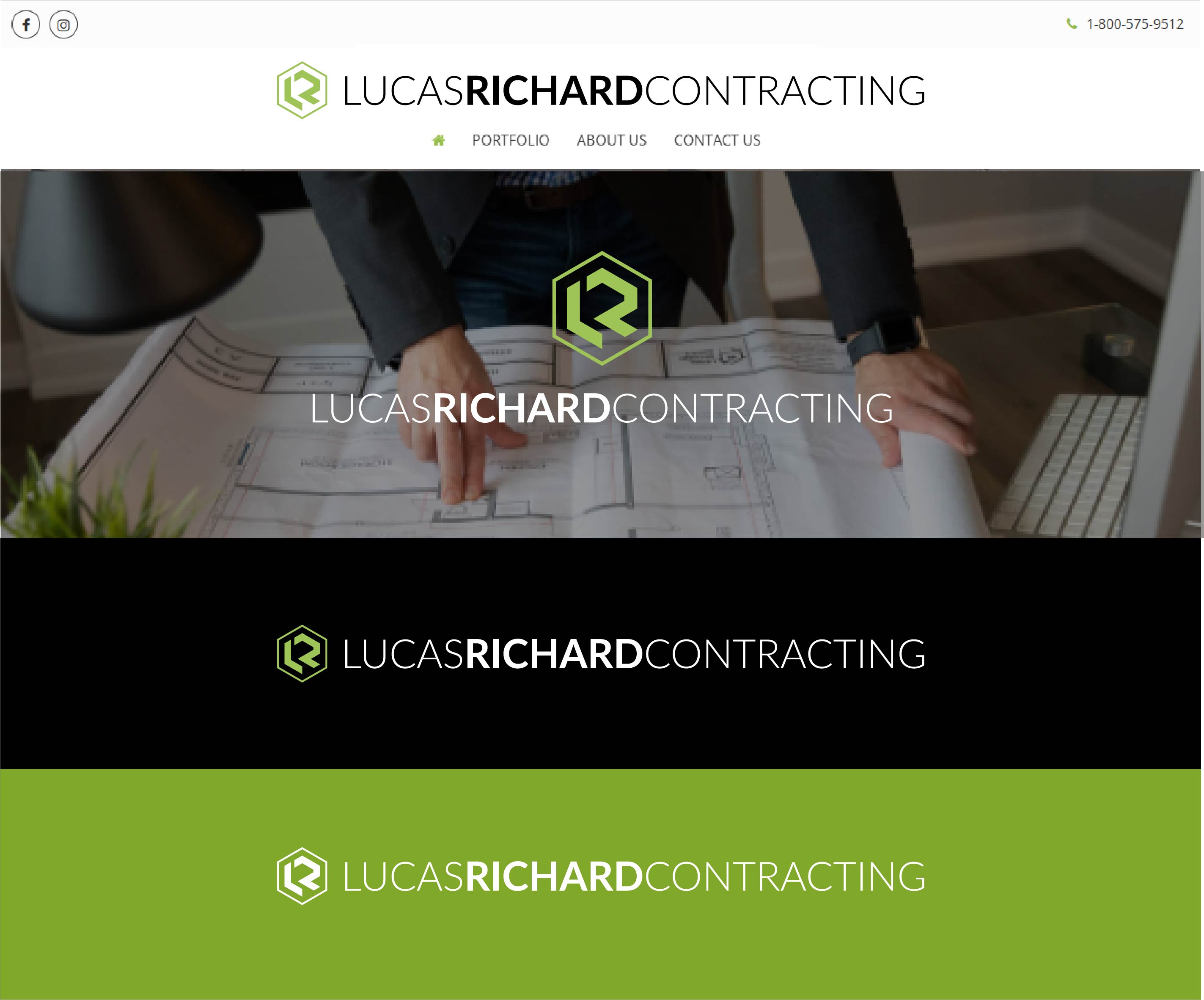 Logo Design by genzo for Lucas Richard Design | Design #34296039