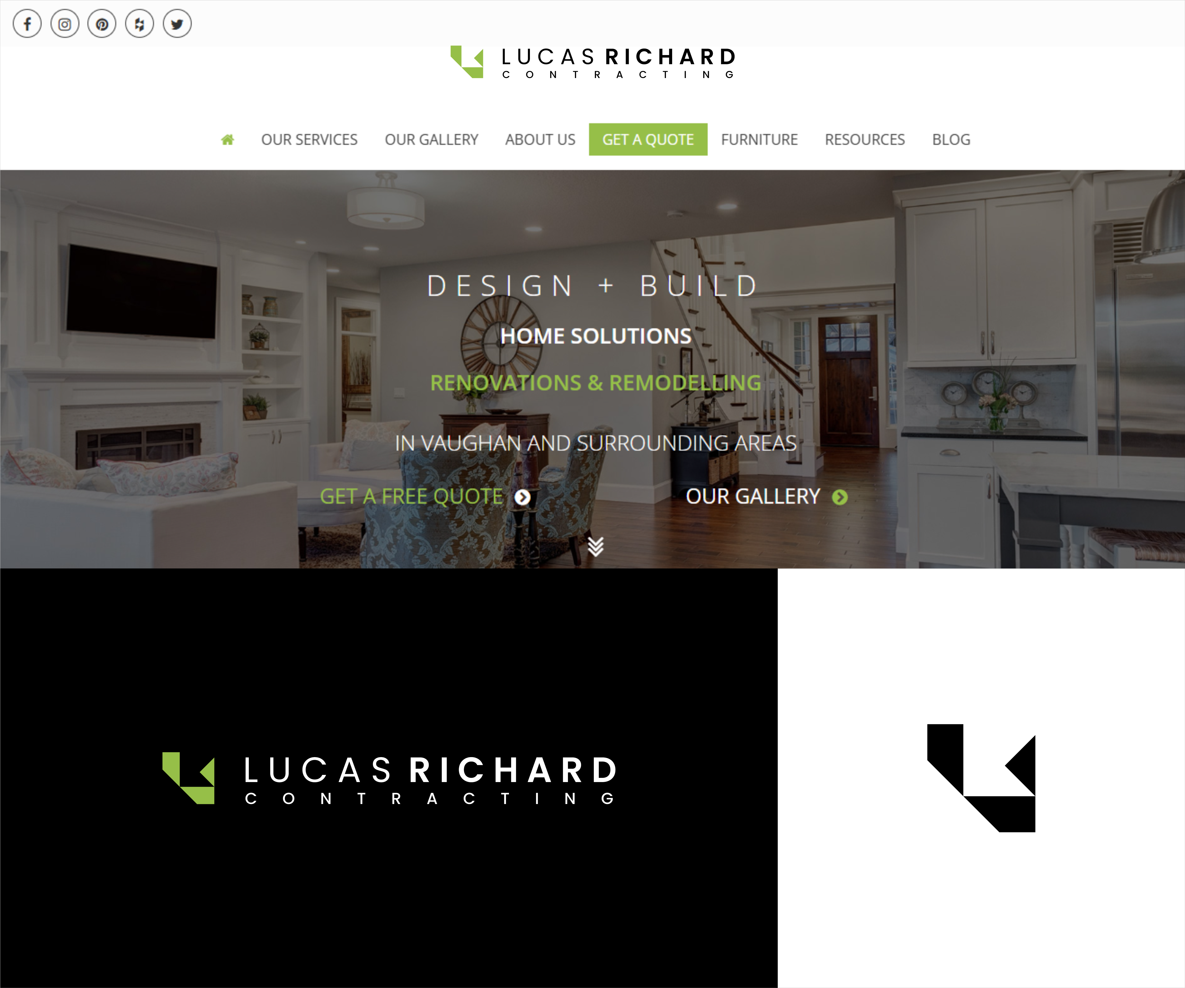 Logo Design by soriyeee for Lucas Richard Design | Design #34301853
