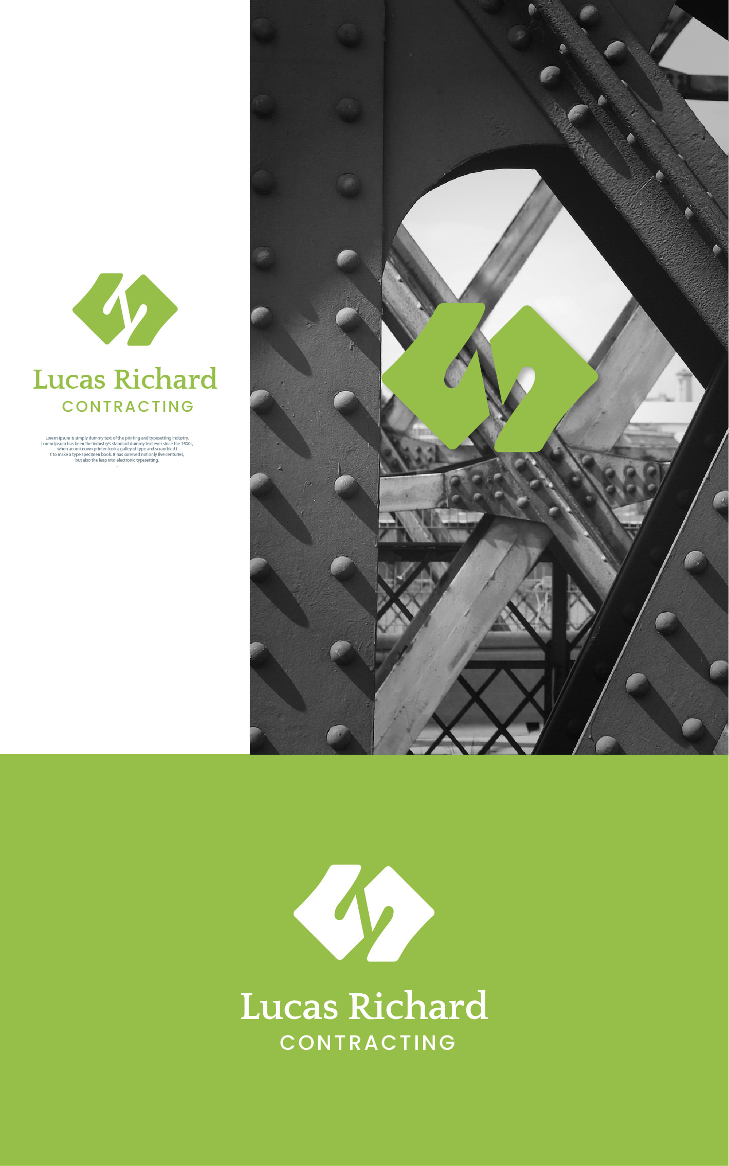 Logo Design by Henry_124 for Lucas Richard Design | Design #34307953