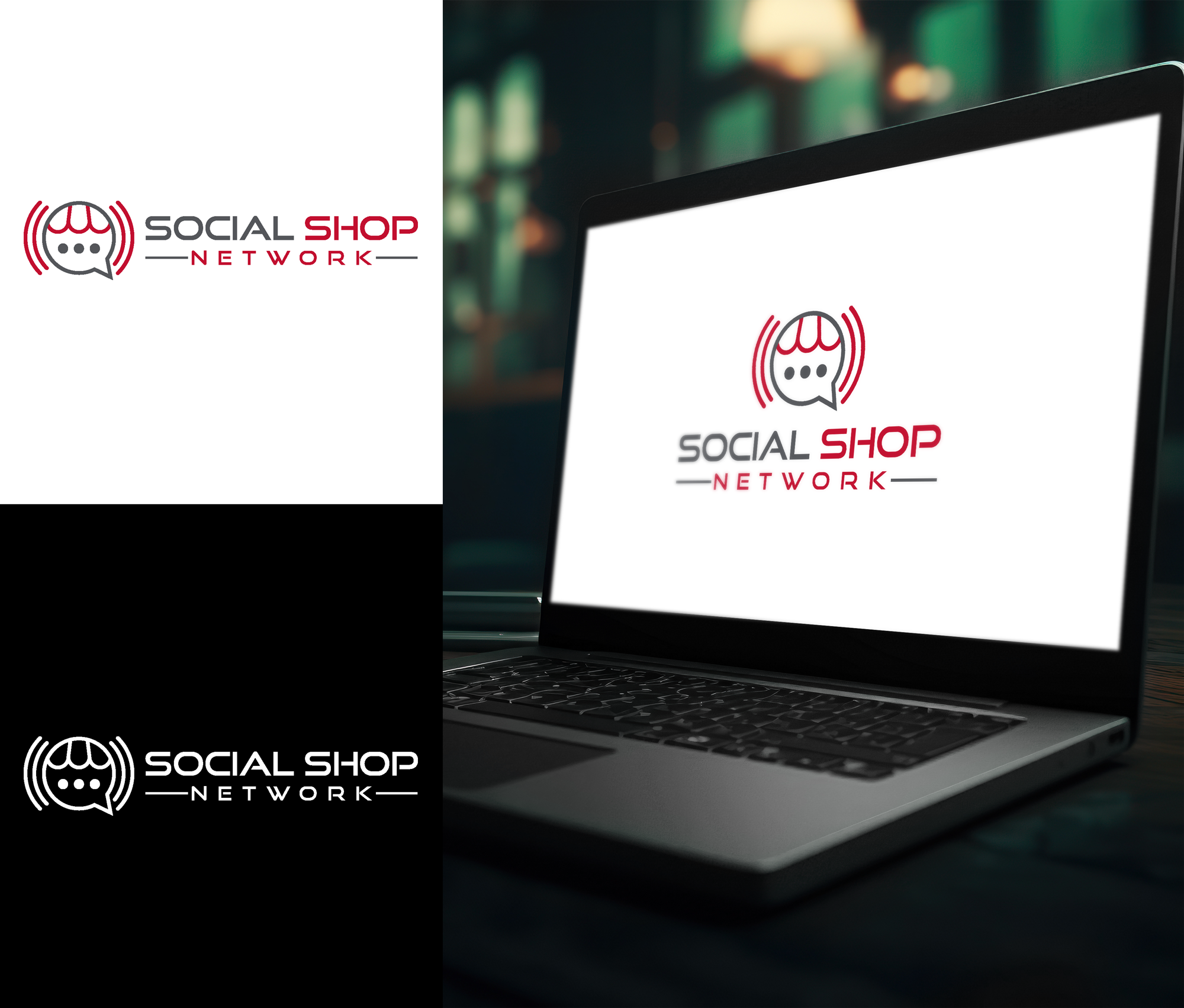 Logo Design by RA-bica for Social Shopping Network | Design #34303002