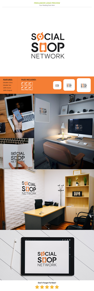 Logo-Design von VectorForge für Social Shopping Network | Design: #34301048
