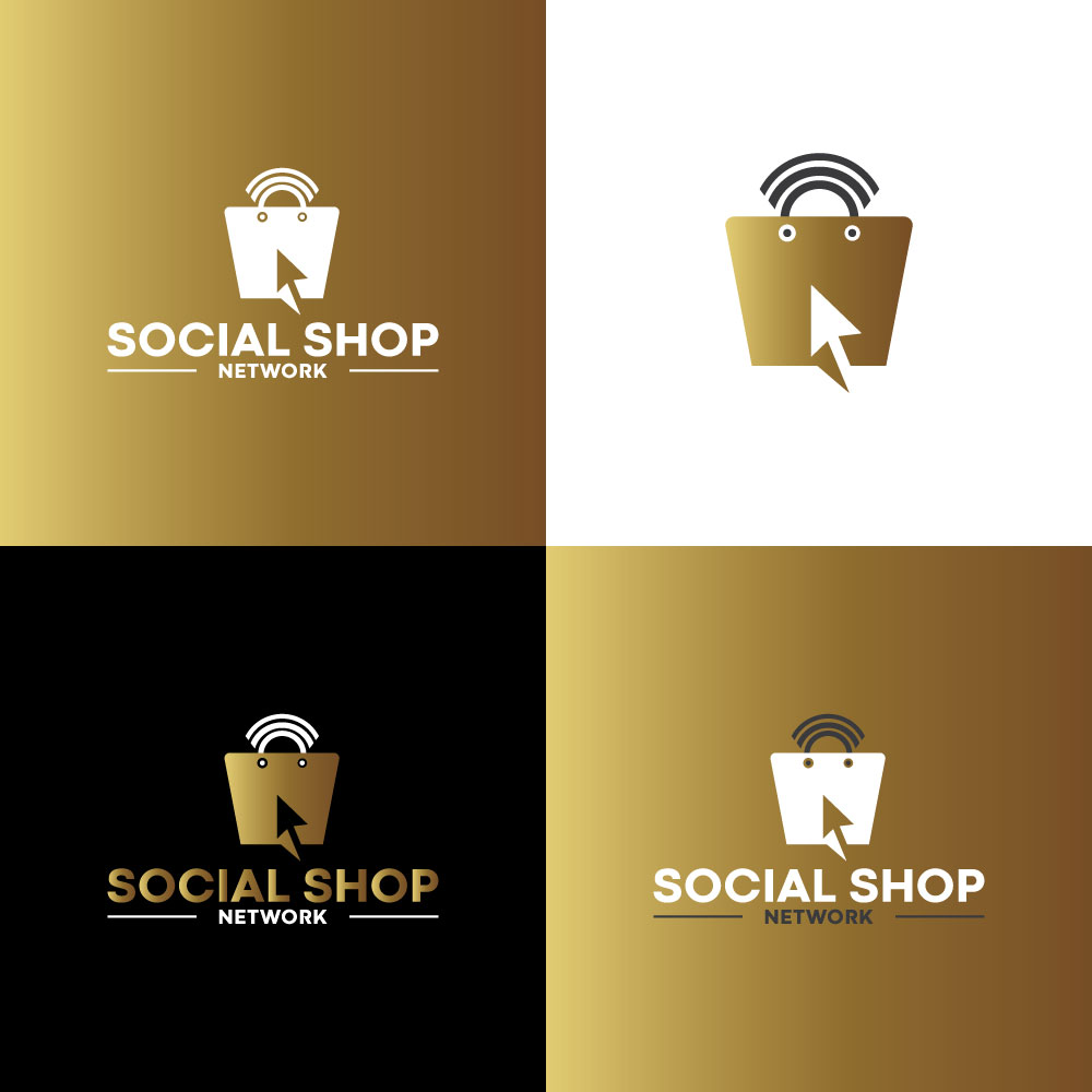 Logo Design by hossain32 for Social Shopping Network | Design #34307951