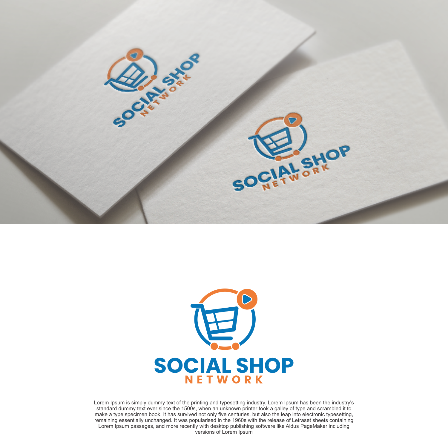 Logo Design by diego costa for Social Shopping Network | Design #34298330
