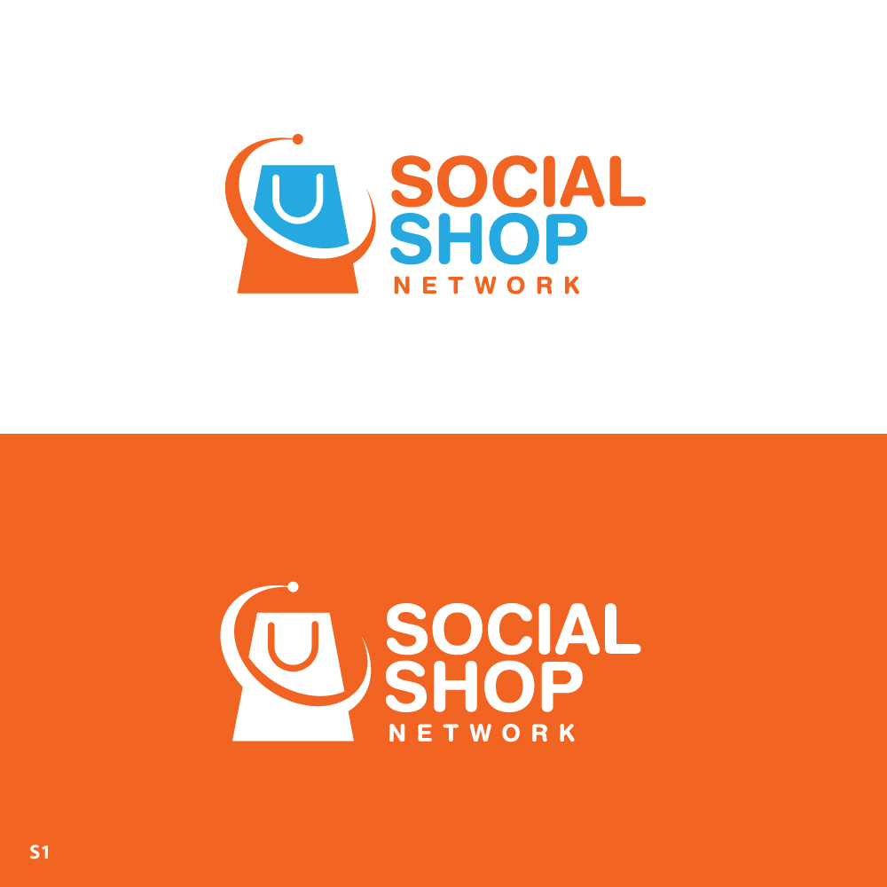Logo Design by Sujit Banerjee for Social Shopping Network | Design #34298240