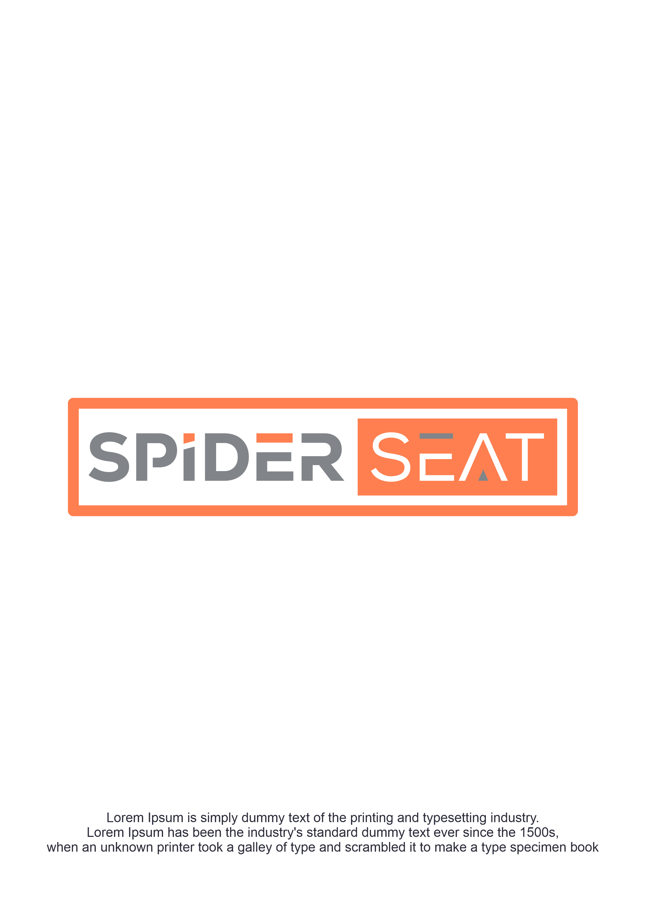 Logo Design by Abigaill_design for Spider Seat | Design #34301813