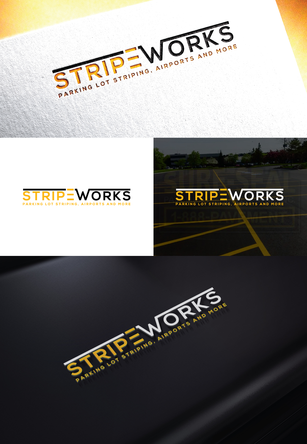 Logo Design by sol design2 for Stripeworks | Design #34301858