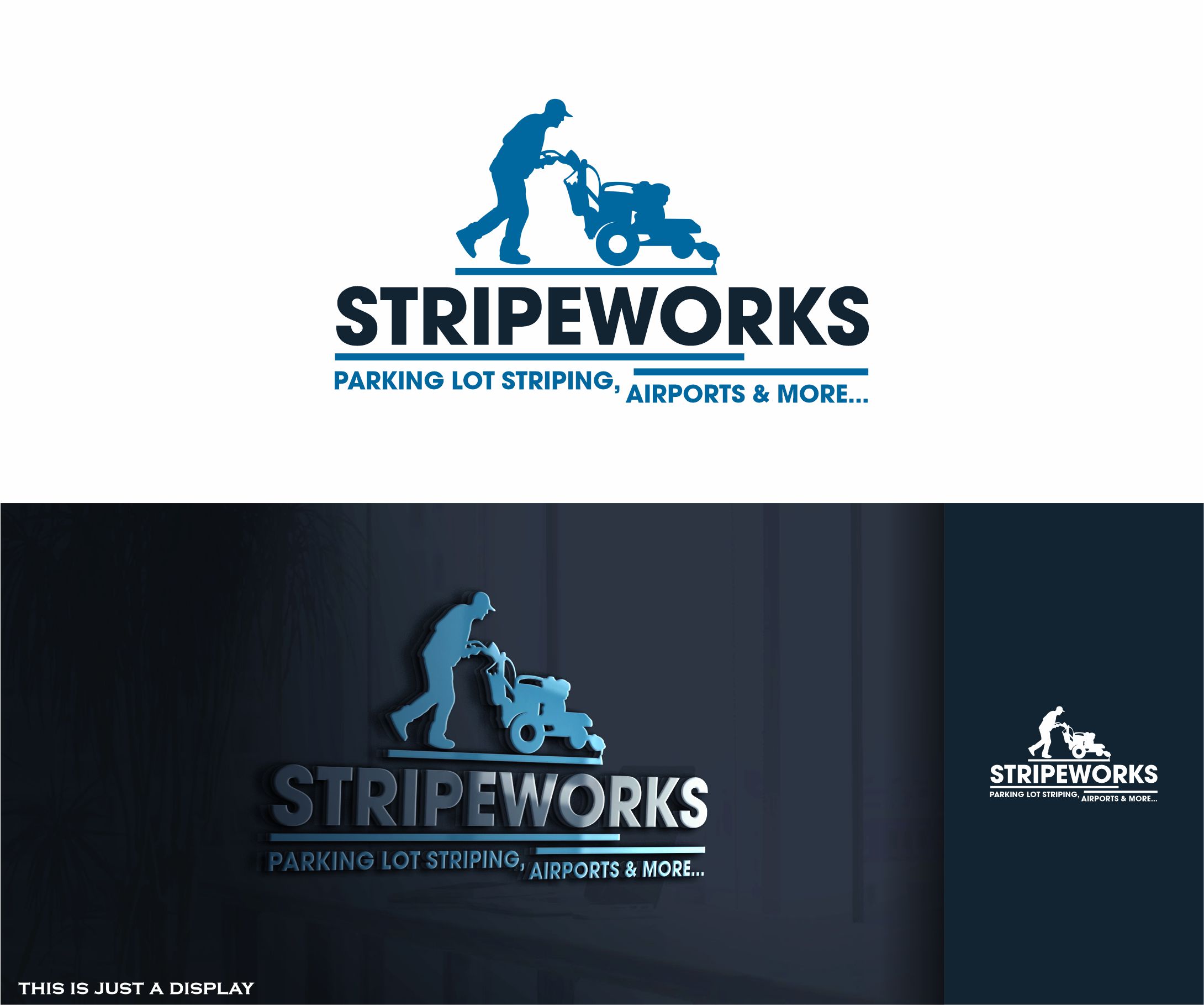 Logo Design by alkaline for Stripeworks | Design #34302302