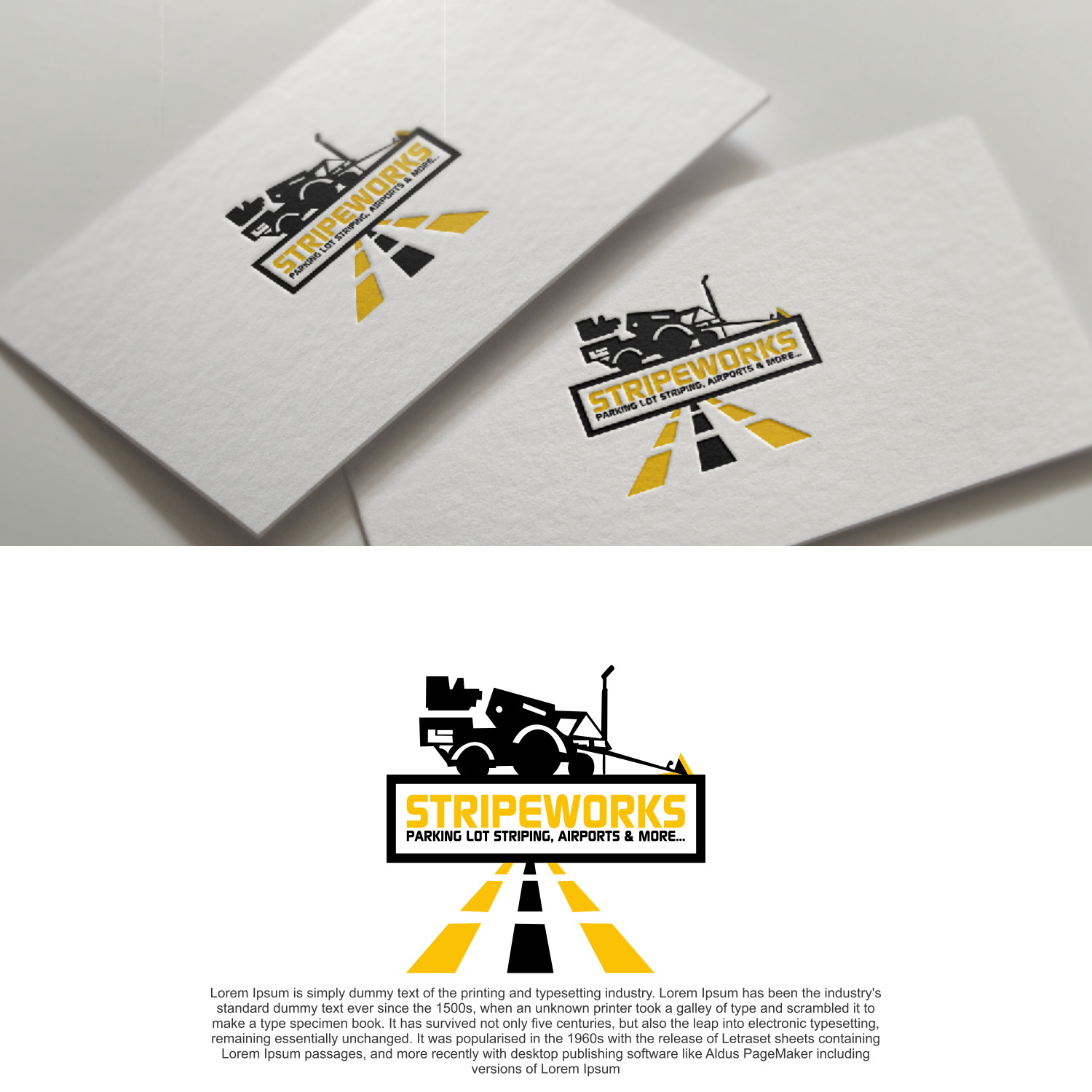 Logo Design by diego costa for Stripeworks | Design #34301998