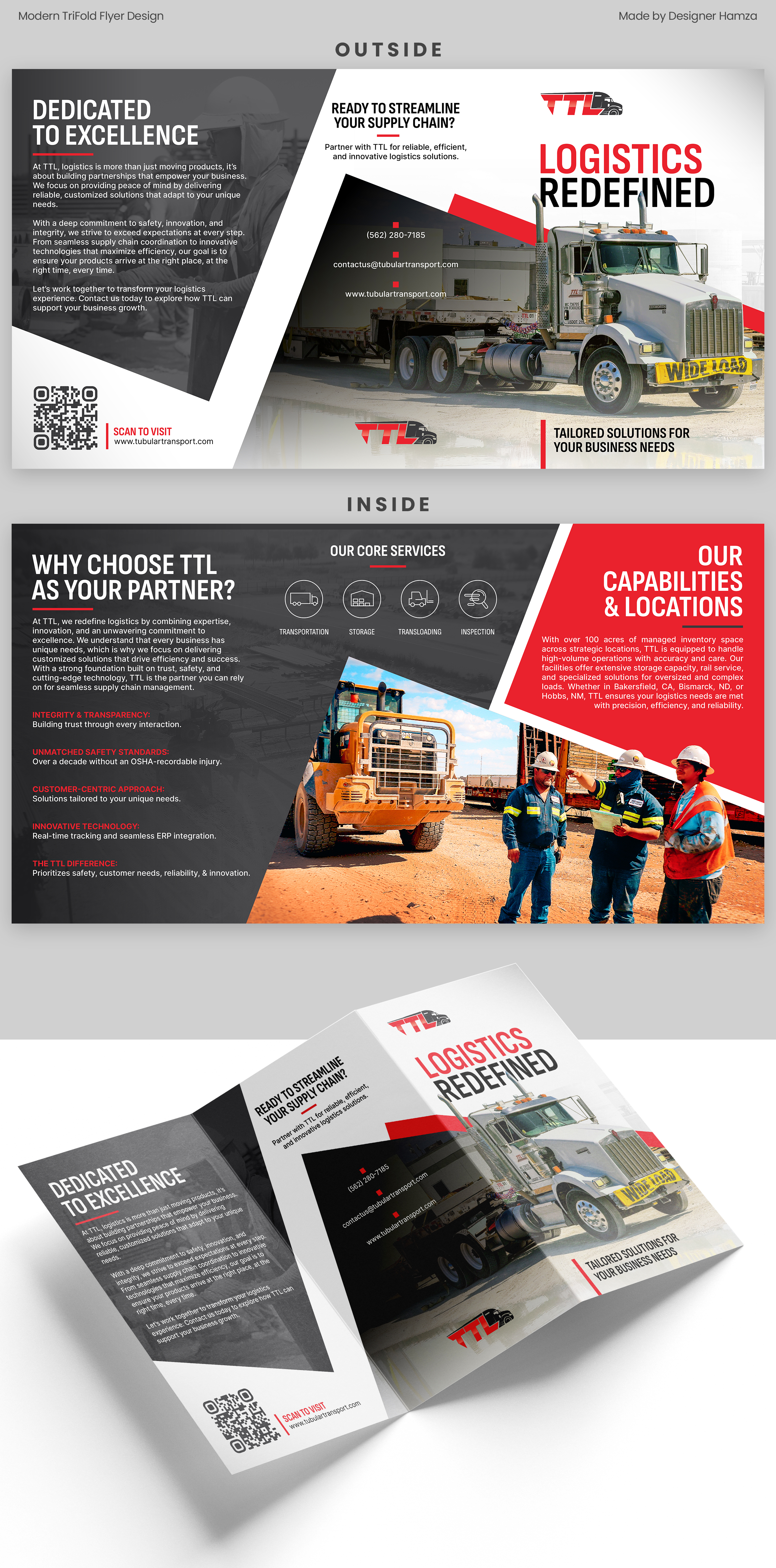Flyer Design by Designer Hamza for this project | Design #34301409