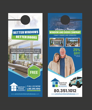 Diseño Gráfico por Adi GFX para American Vision Windows Arizona | Diseño #34306381