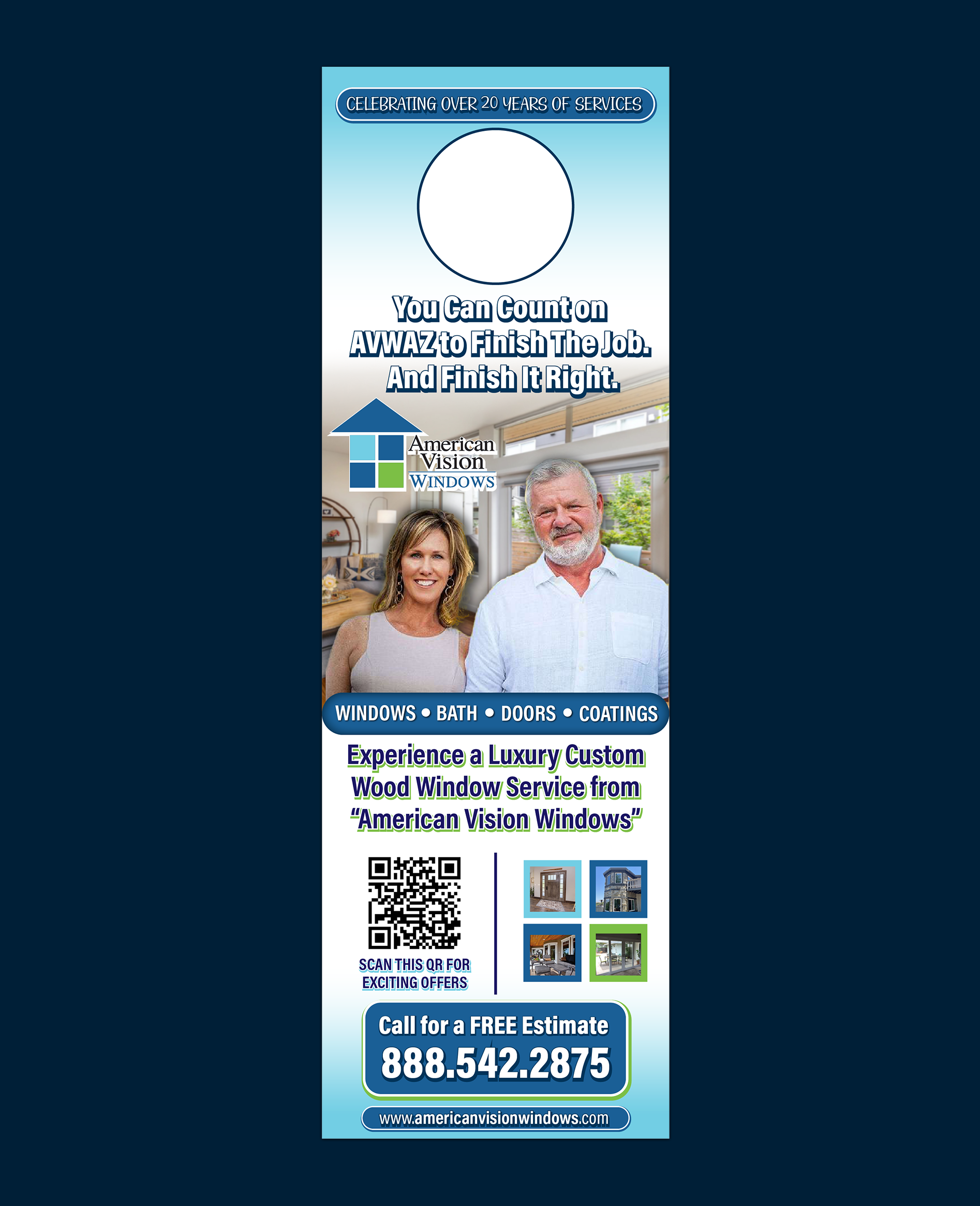 Graphic Design by Rickyy for American Vision Windows Arizona | Design #34305368