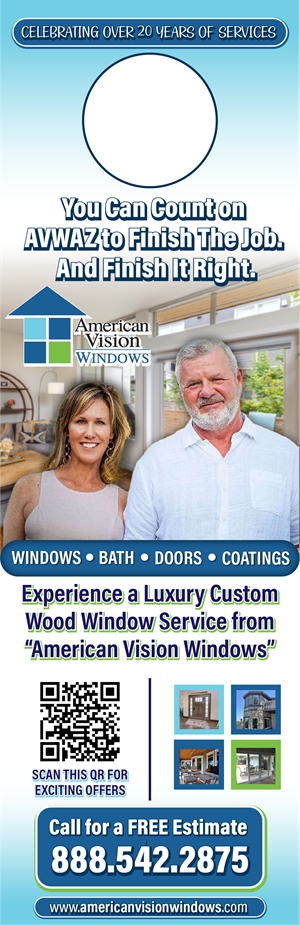 Design Graphique par Rickyy pour American Vision Windows Arizona | Design : #34305371