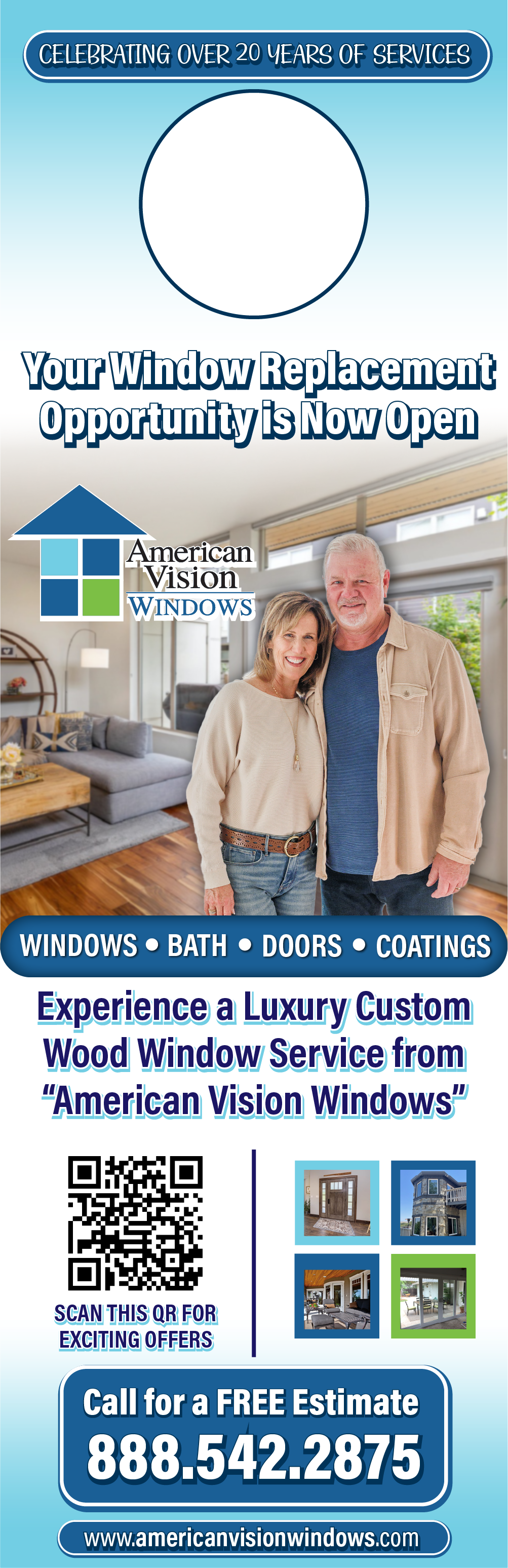 Graphic Design by Rickyy for American Vision Windows Arizona | Design #34305372