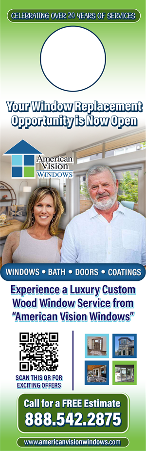 Design Graphique par Rickyy pour American Vision Windows Arizona | Design : #34305449