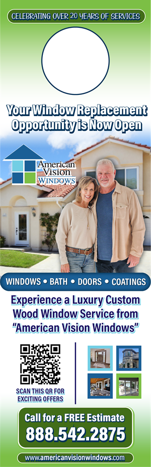 Design Graphique par Rickyy pour American Vision Windows Arizona | Design : #34305450
