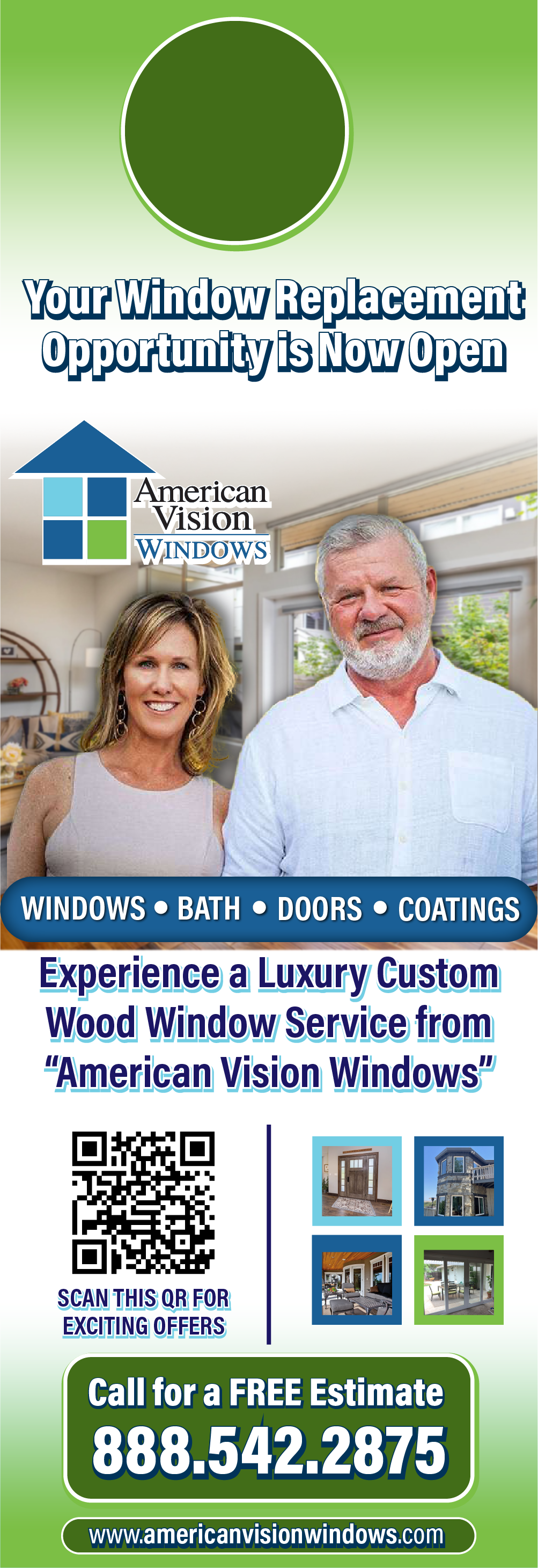 Graphic Design by Rickyy for American Vision Windows Arizona | Design #34305463