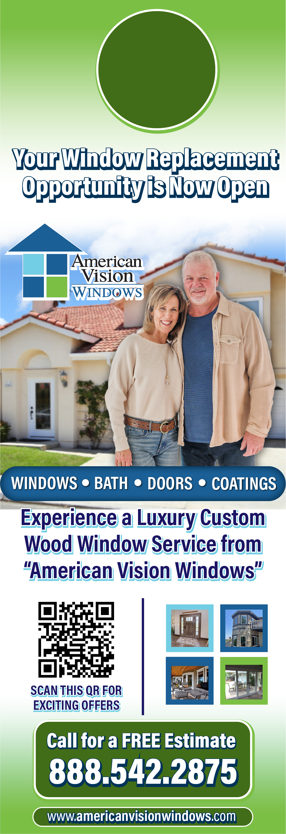 Graphic Design by Rickyy for American Vision Windows Arizona | Design #34305466