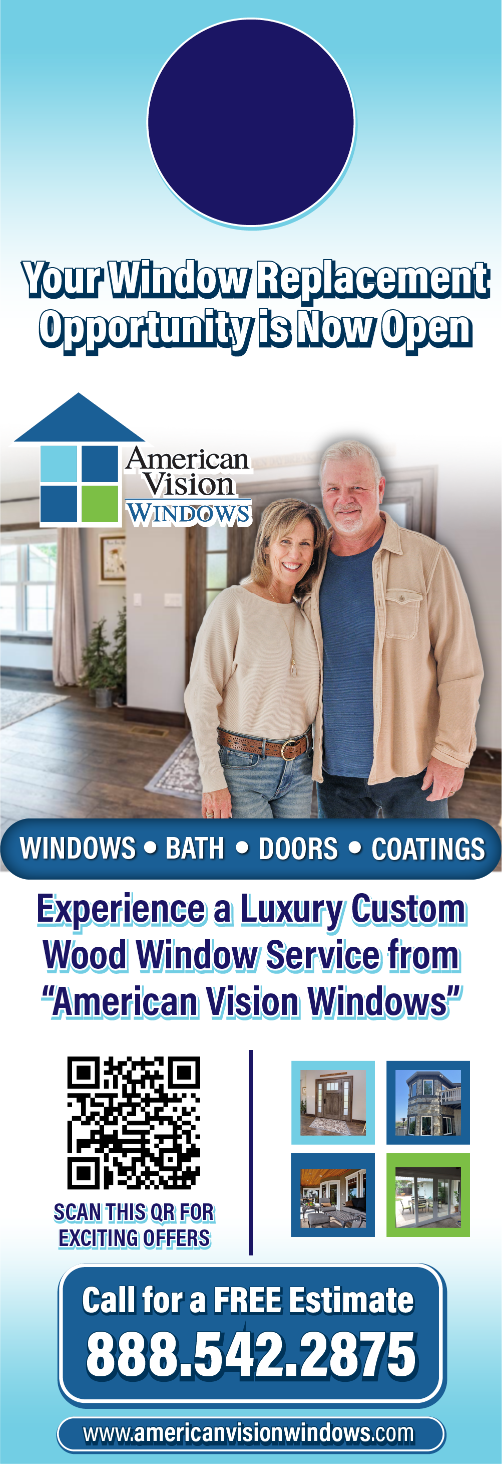 Grafik-Design von Rickyy für American Vision Windows Arizona | Design #34305467