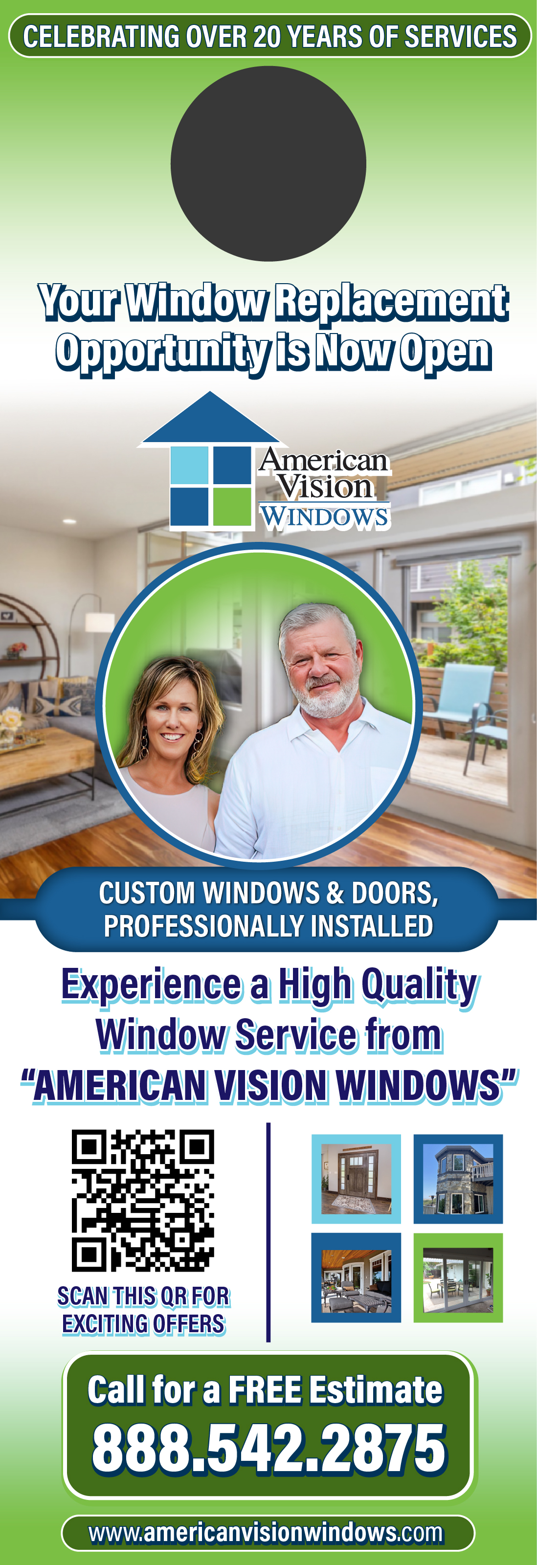 Graphic Design by Rickyy for American Vision Windows Arizona | Design #34340494