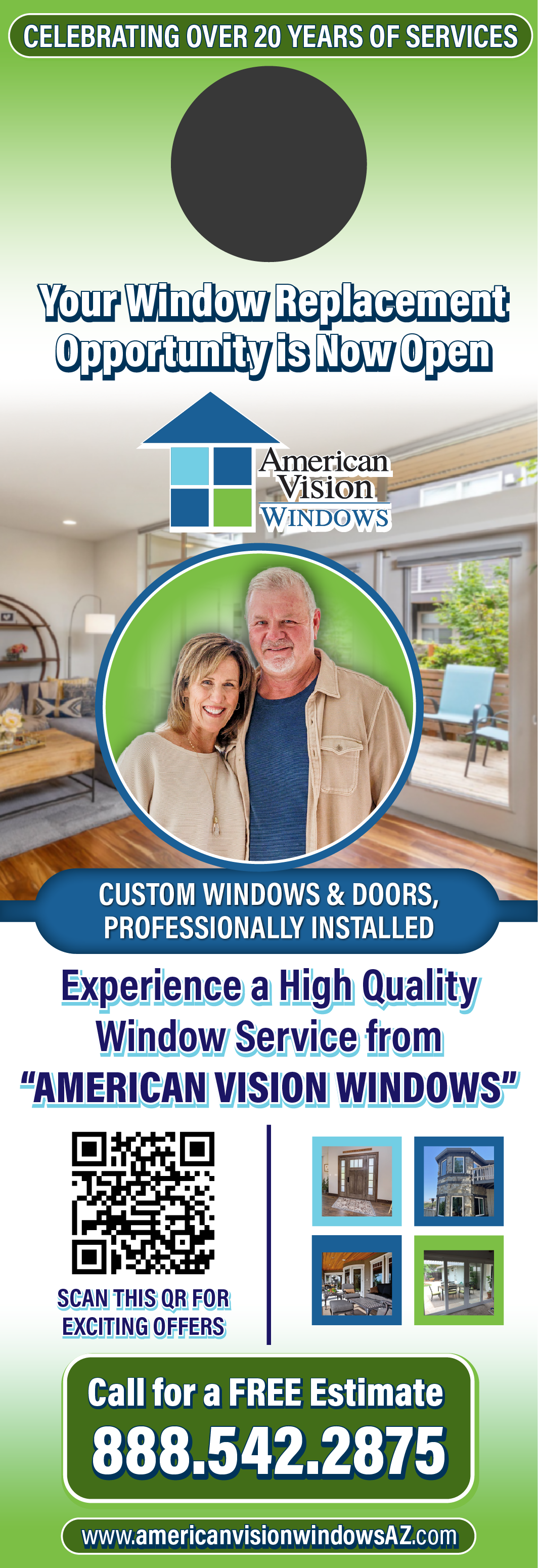 Graphic Design by Rickyy for American Vision Windows Arizona | Design #34345578