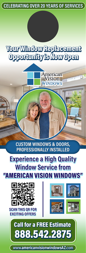Design Graphique par Rickyy pour American Vision Windows Arizona | Design : #34345578