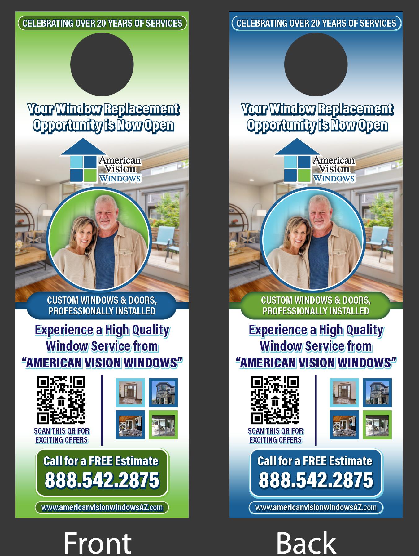 Graphic Design by Rickyy for American Vision Windows Arizona | Design #34372384