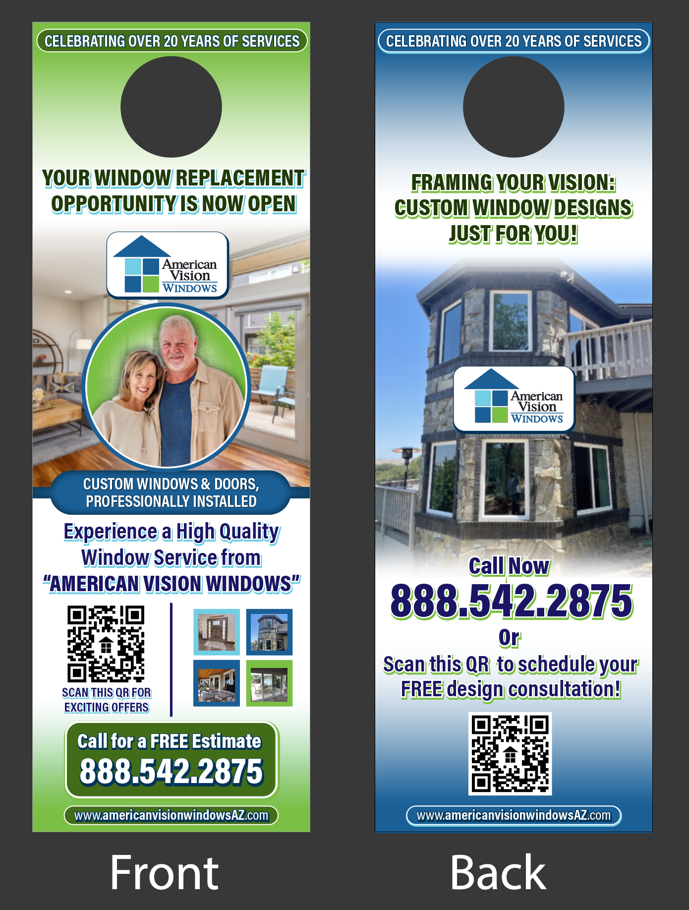 Graphic Design by Rickyy for American Vision Windows Arizona | Design #34376813