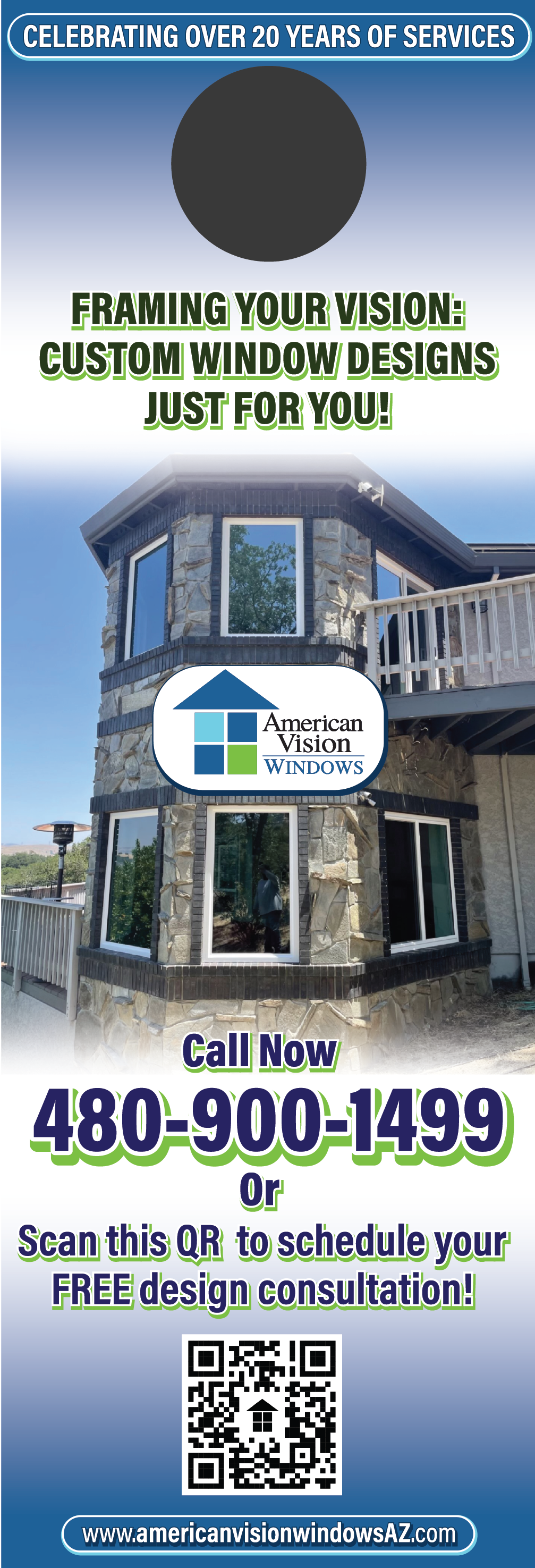Diseño Gráfico por Rickyy para American Vision Windows Arizona | Diseño #34463606
