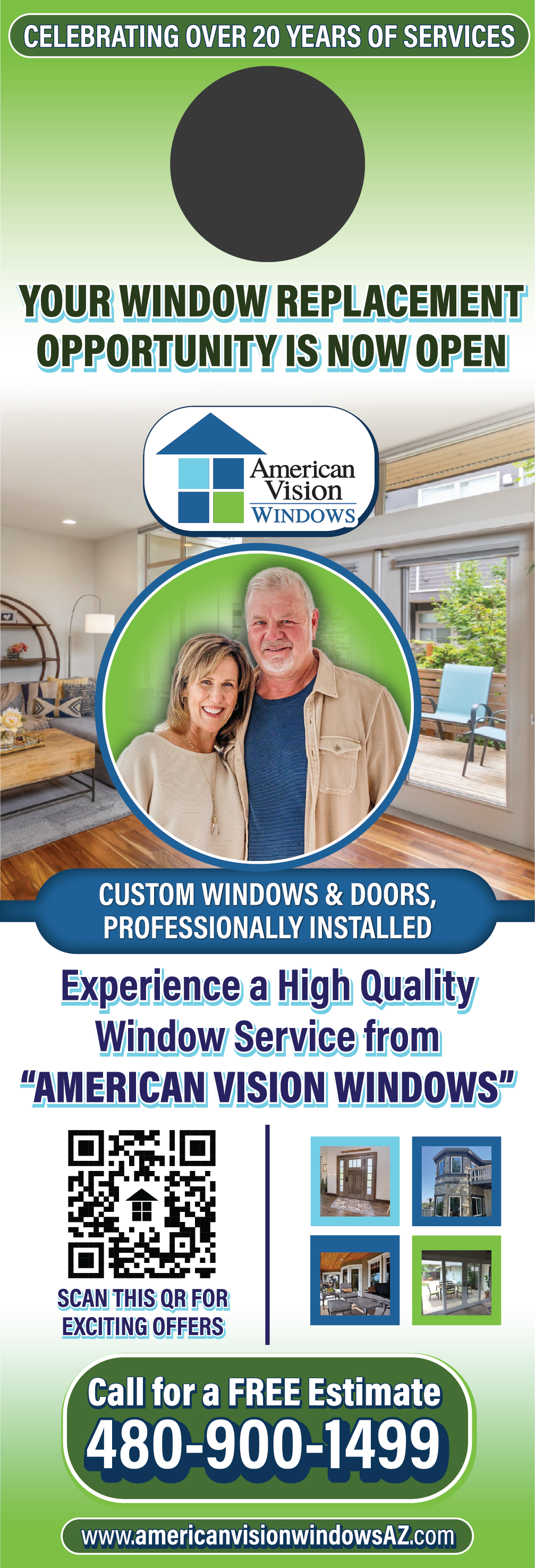 Graphic Design by Rickyy for American Vision Windows Arizona | Design #34463607