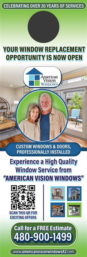 Design Graphique par Rickyy pour American Vision Windows Arizona | Design : #34463607