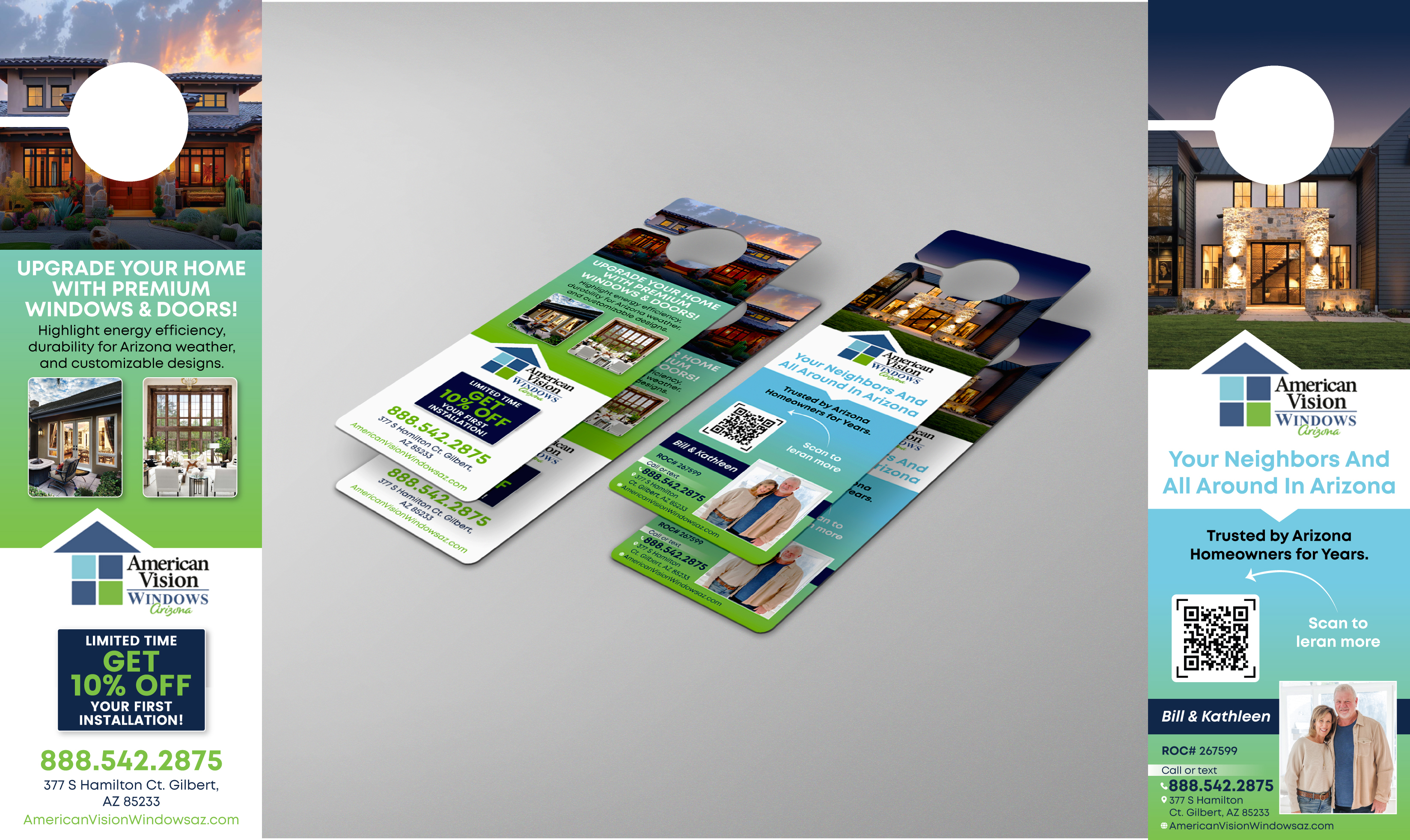 Graphic Design by Impressive Designs for American Vision Windows Arizona | Design #34302822