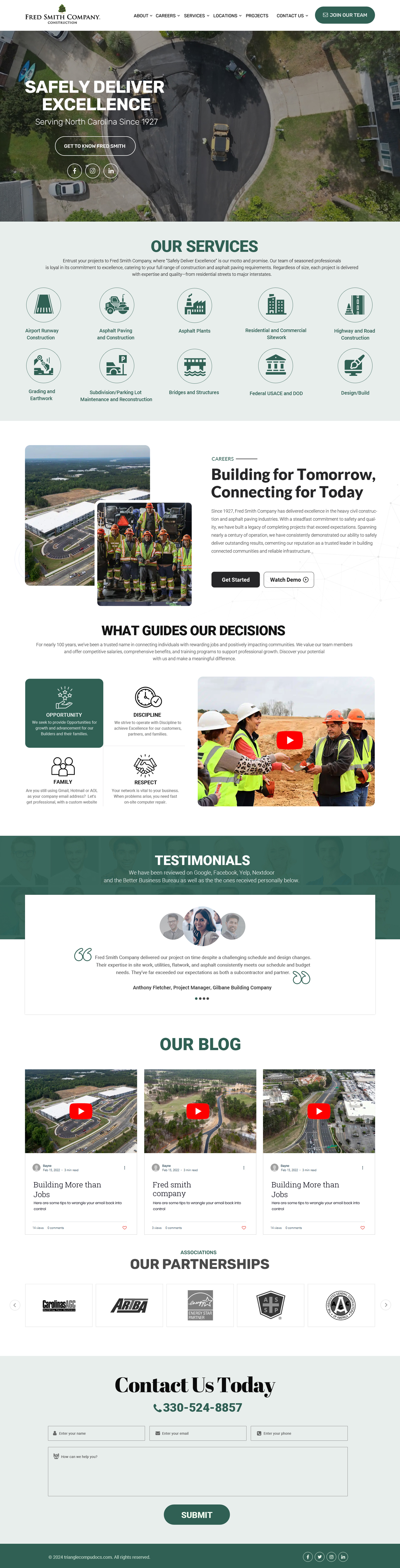 Web Design by Dream Logo Design for Triangle CompuDocs | Design #34384665