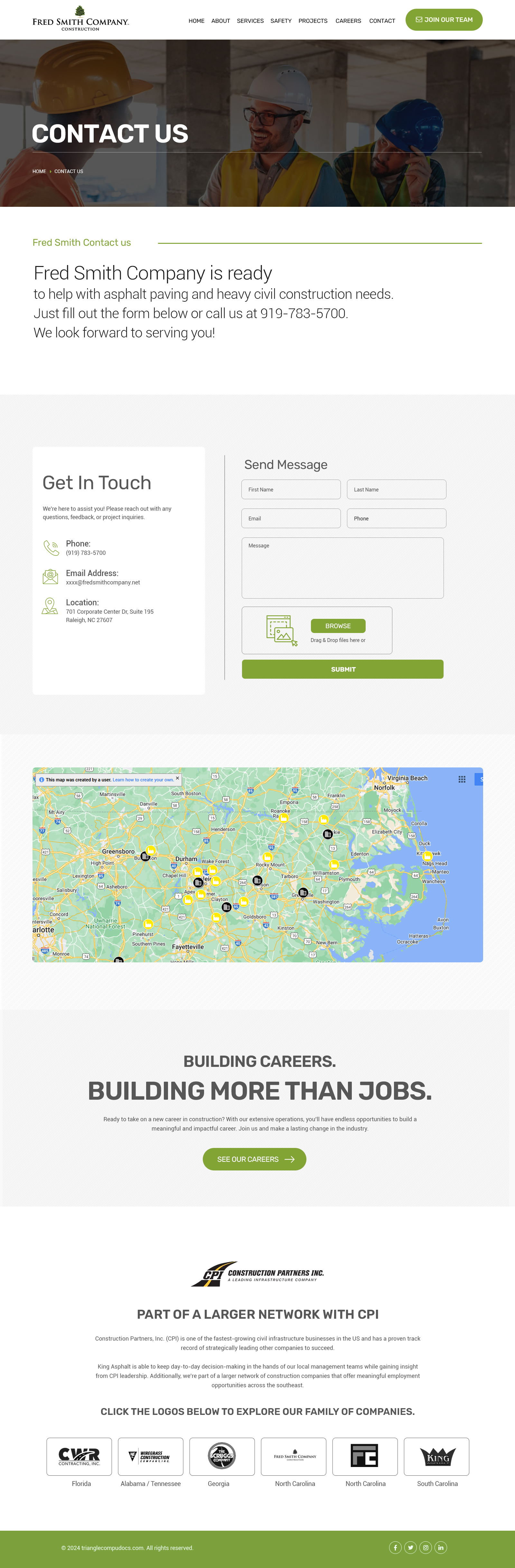 Web Design by Dream Logo Design for Triangle CompuDocs | Design #34513433