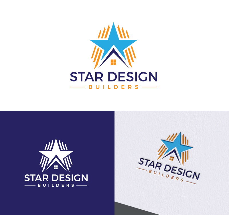 Diseño de Logo por Cliping_path para Star Design Builders | Diseño #34311497