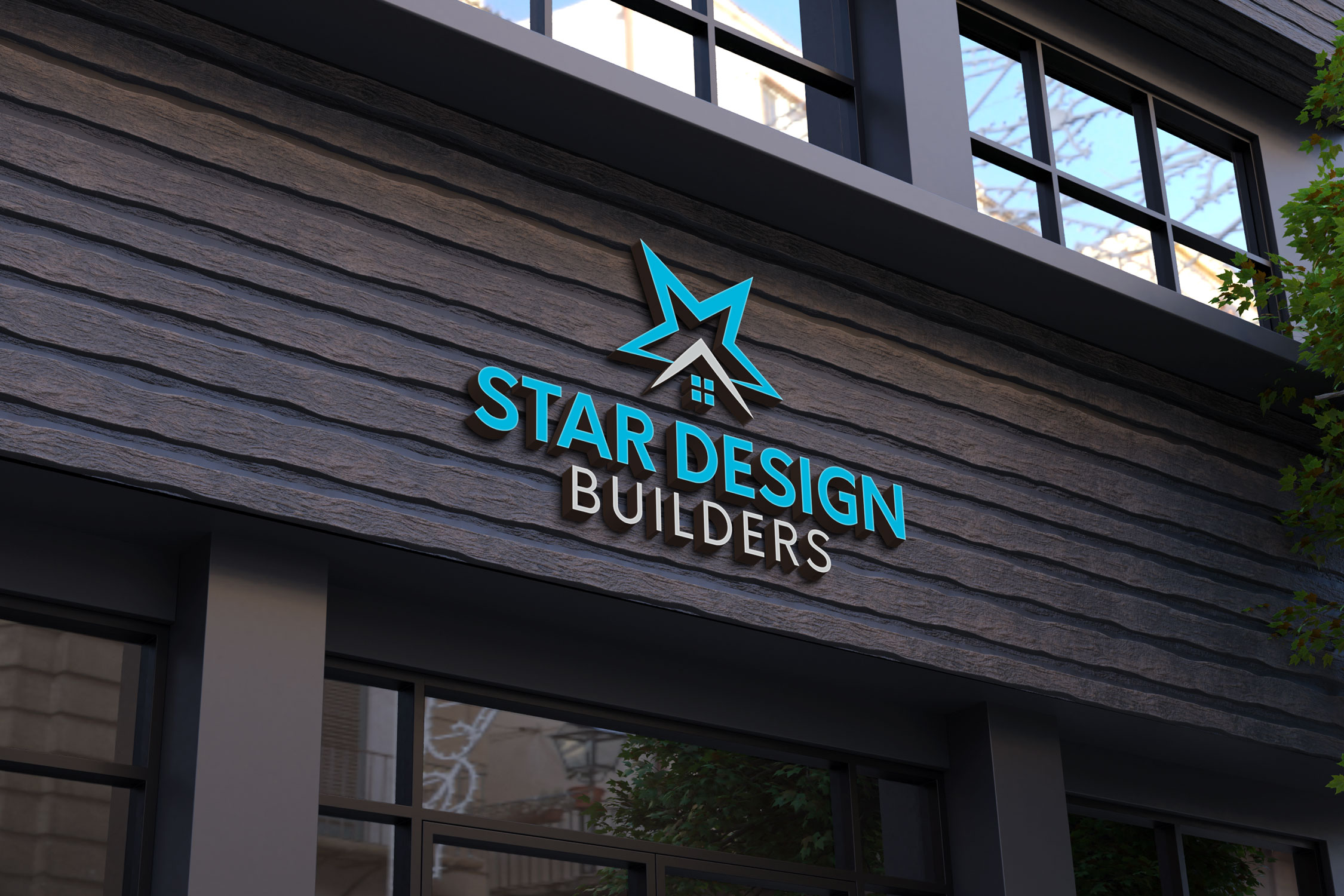 Logo Design by Kavth for Star Design Builders | Design #34320737