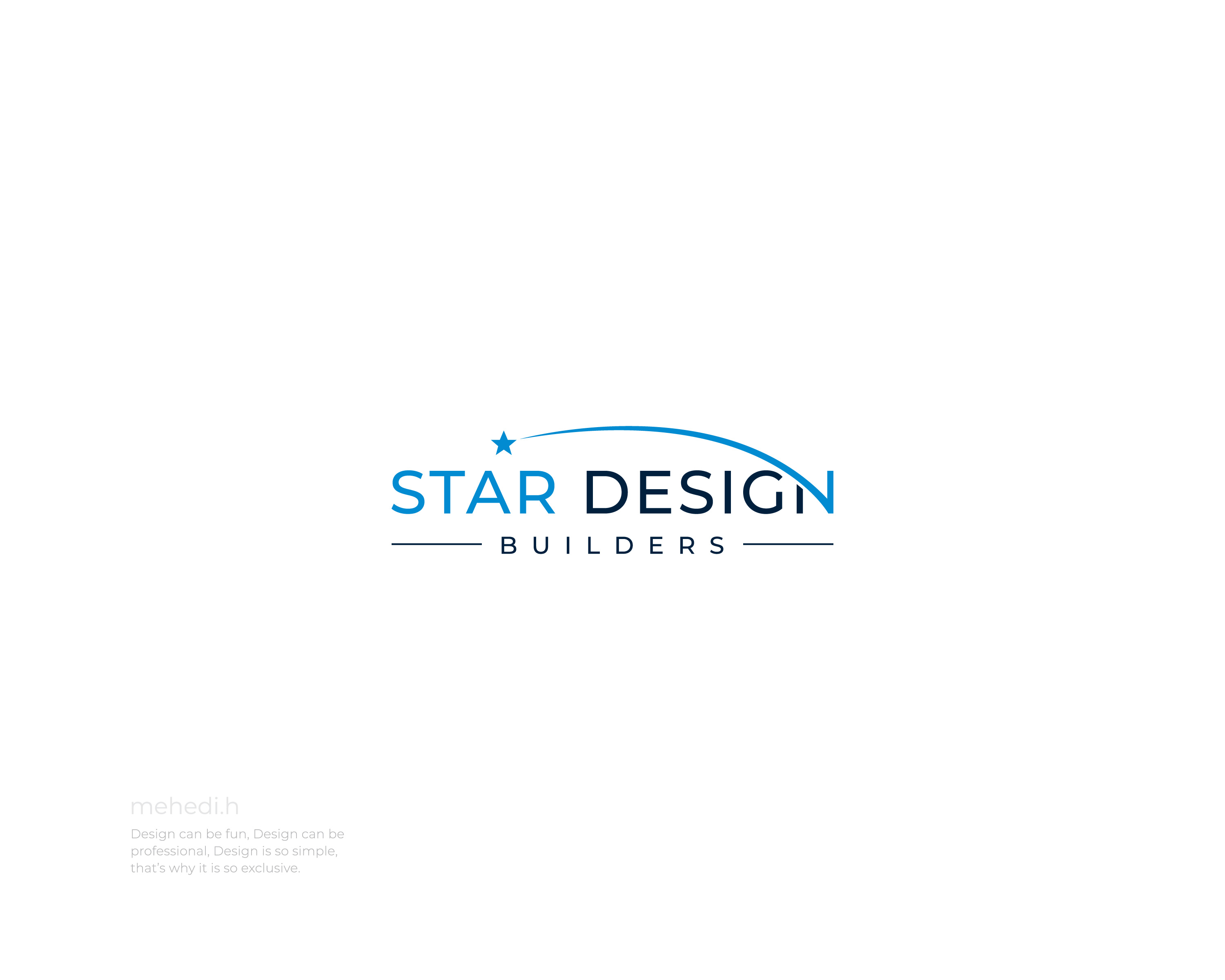 Logo-Design von mehedi.h für Star Design Builders | Design #34303913