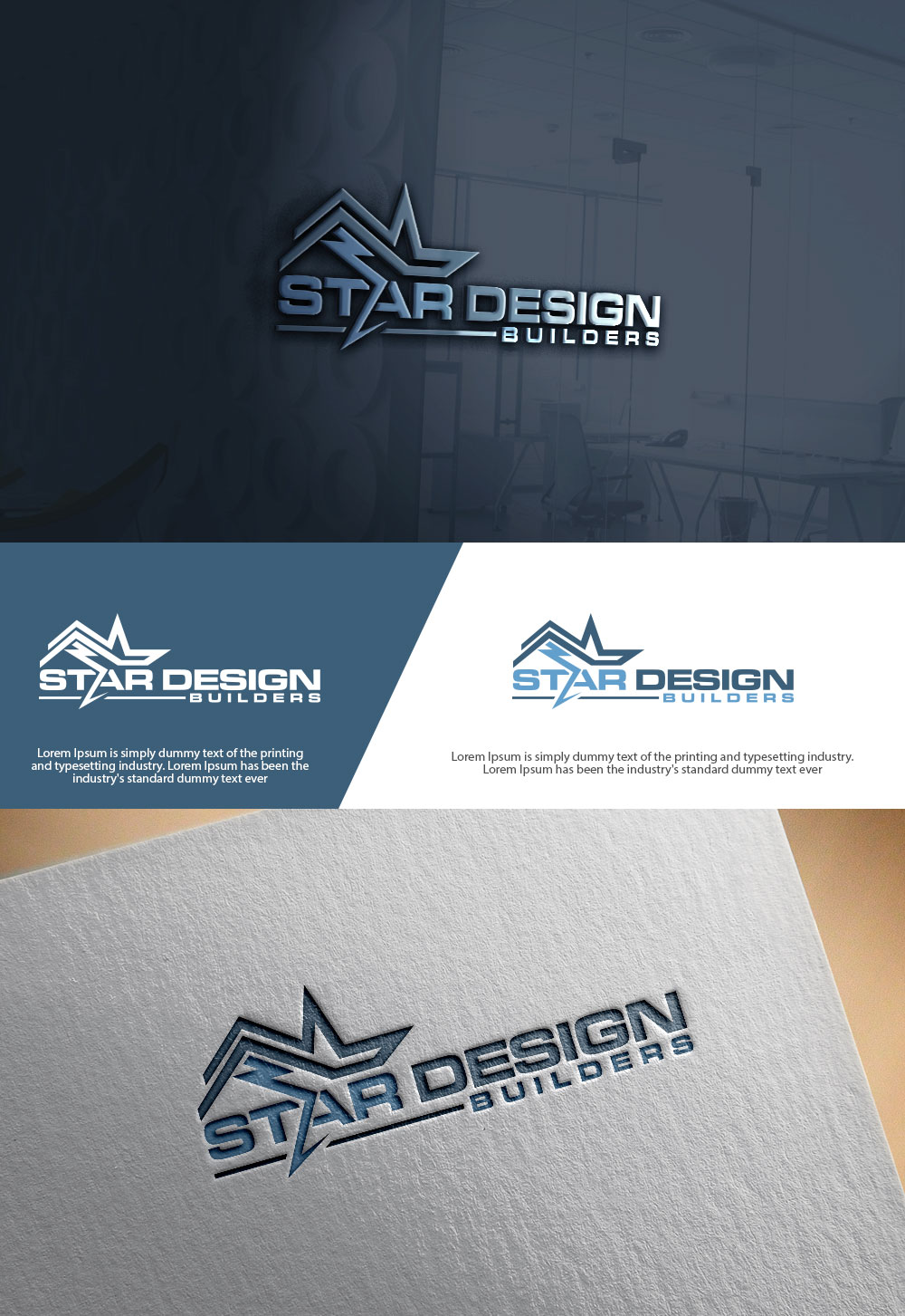 Diseño de Logo por sulemani  creation para Star Design Builders | Diseño #34303814