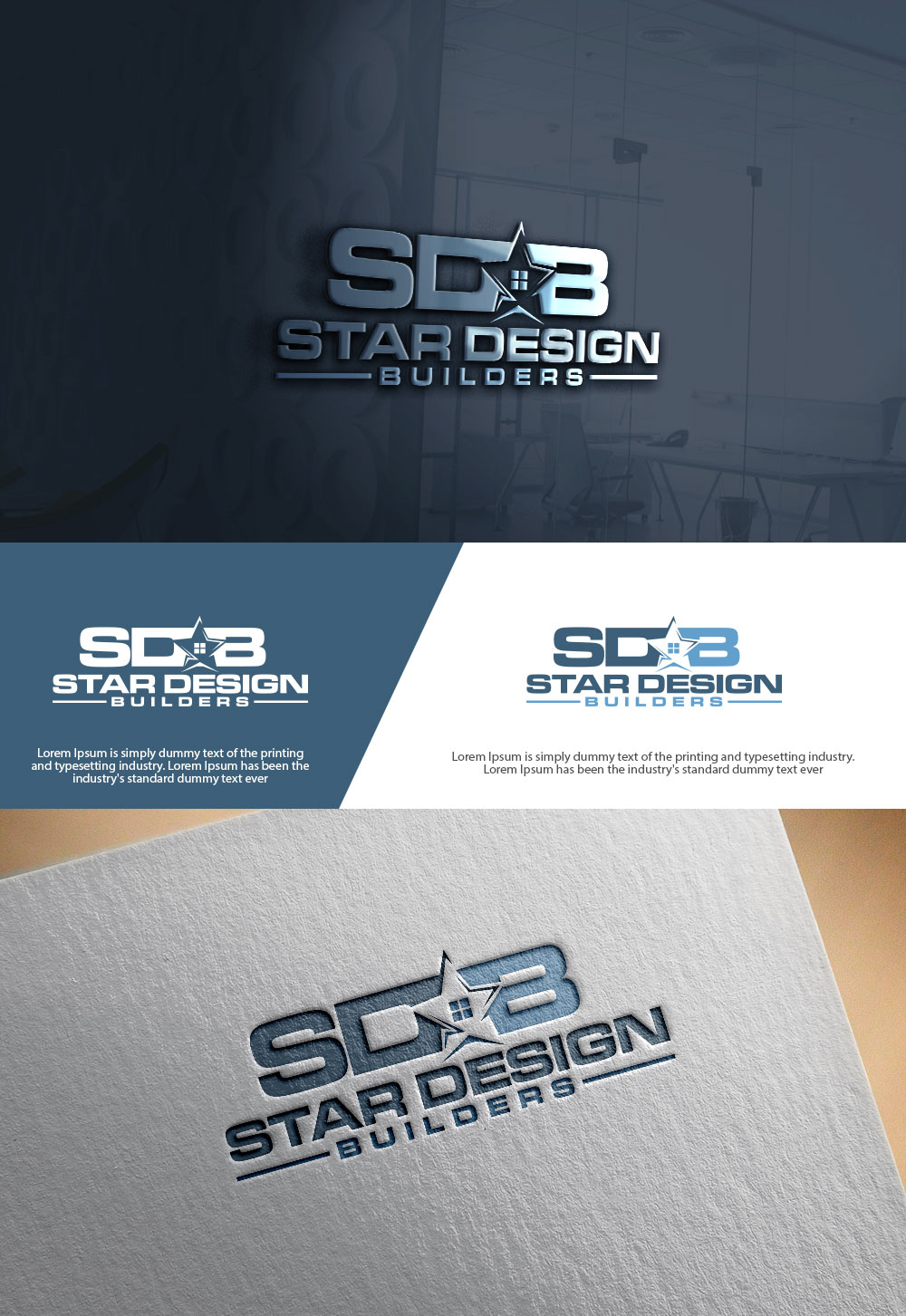 Diseño de Logo por sulemani  creation para Star Design Builders | Diseño #34303816