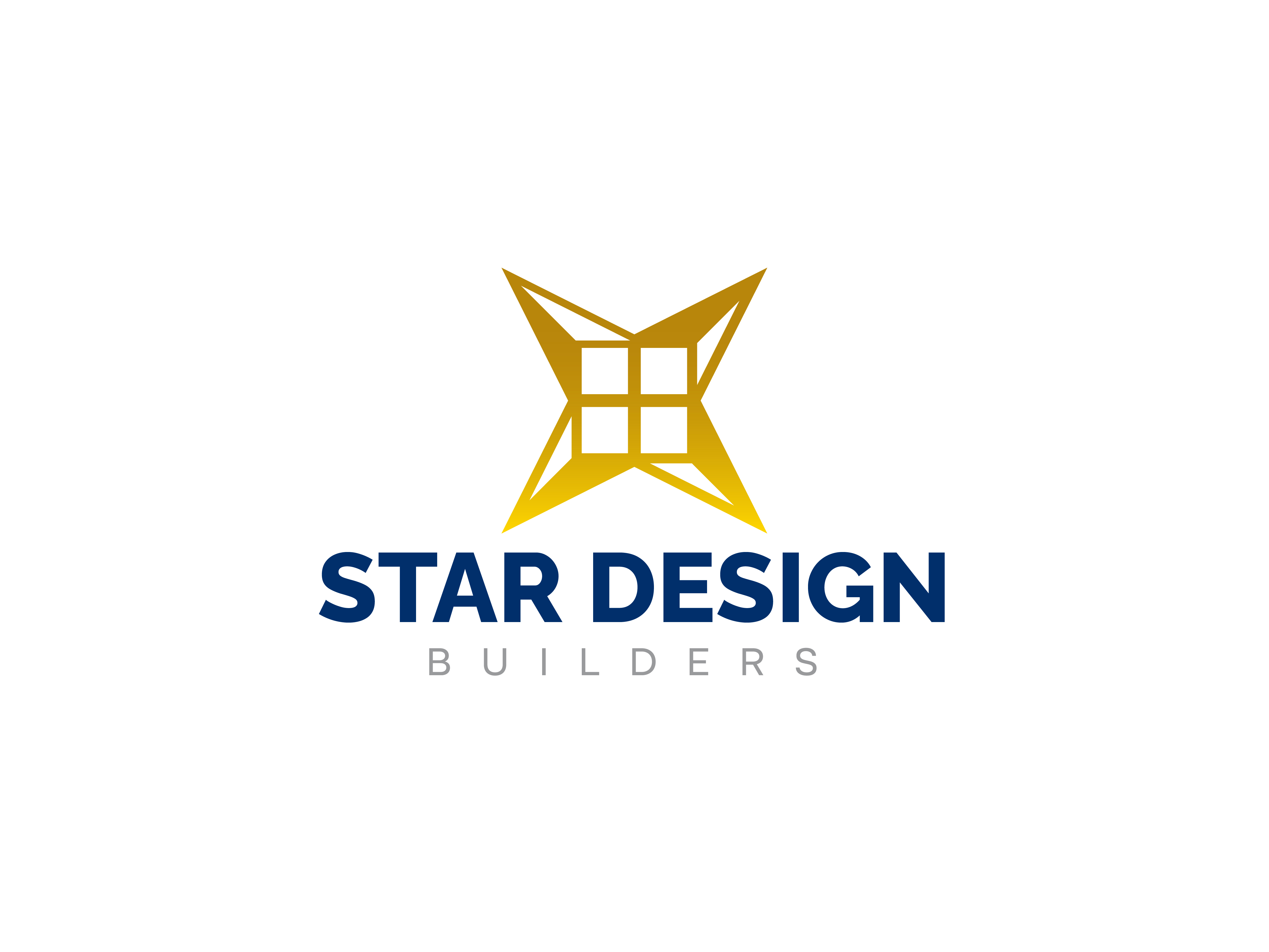 Logo Design by Emjey Design for Star Design Builders | Design #34306222