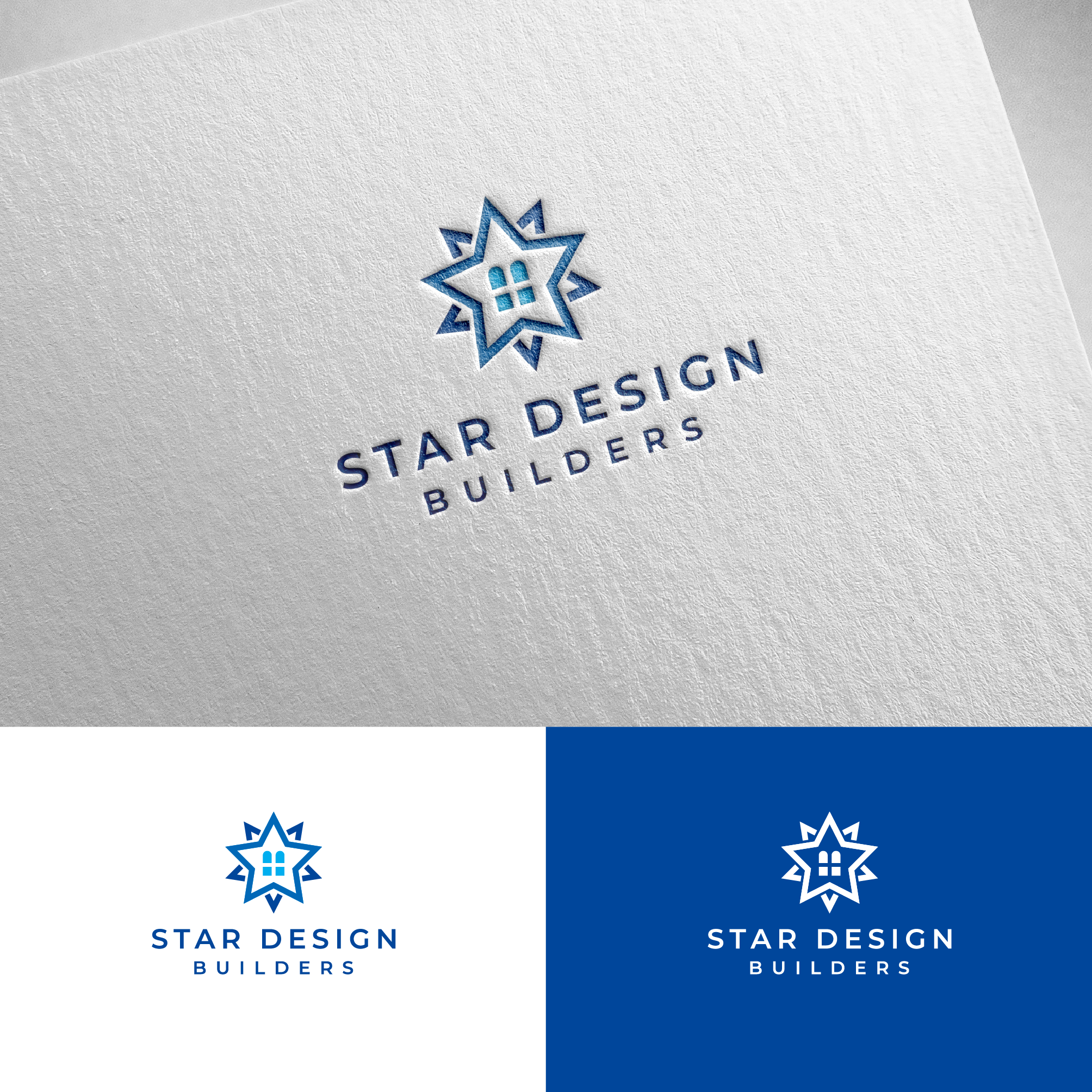 Logo Design by alzac for Star Design Builders | Design #34340608