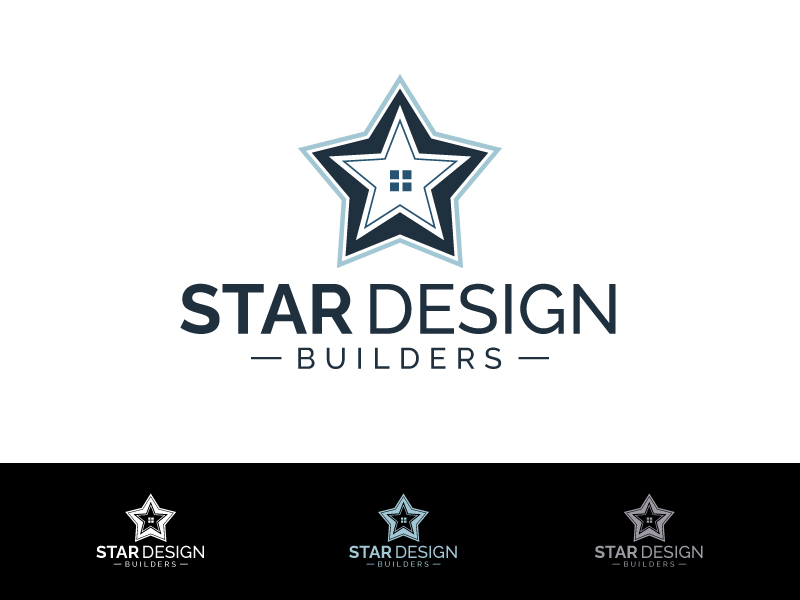 Logo Design by rddesign1992 for Star Design Builders | Design #34302988