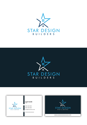 Logo Design by Deziners Zone for Star Design Builders | Design: #34304207