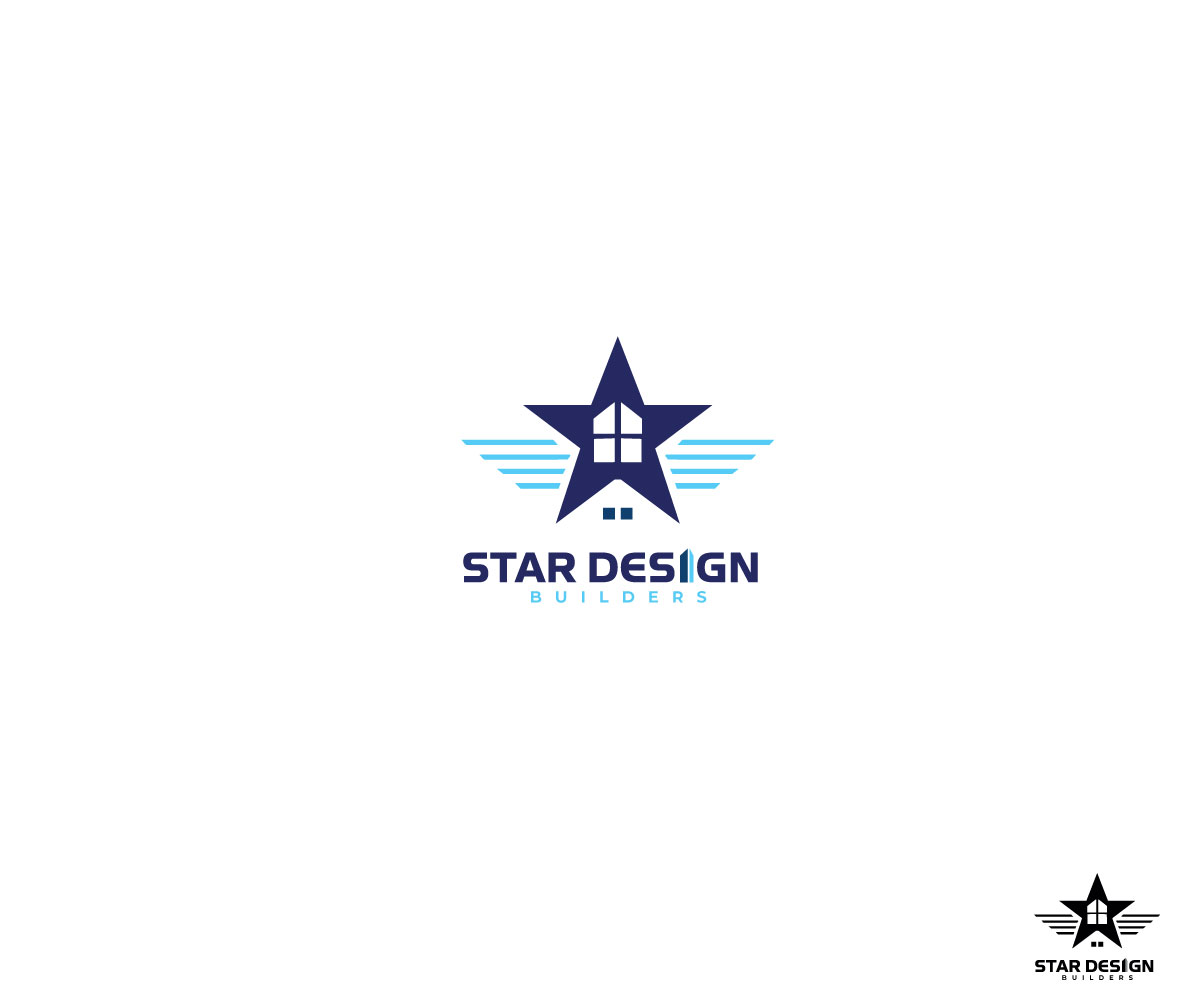 Logo Design by Artknyte for Star Design Builders | Design #34335798