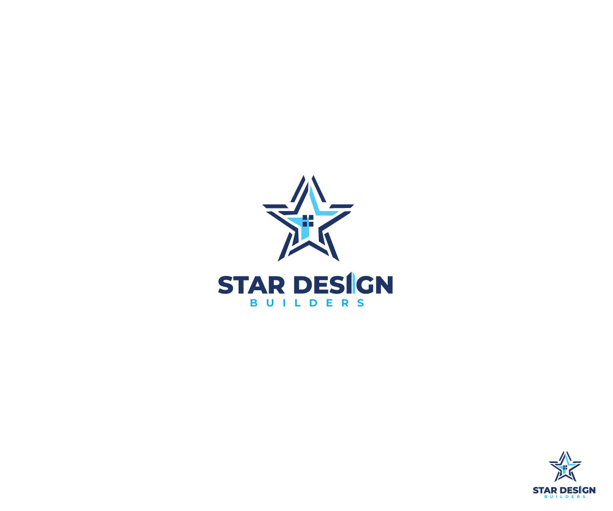 Logo Design by Artknyte for Star Design Builders | Design #34335799
