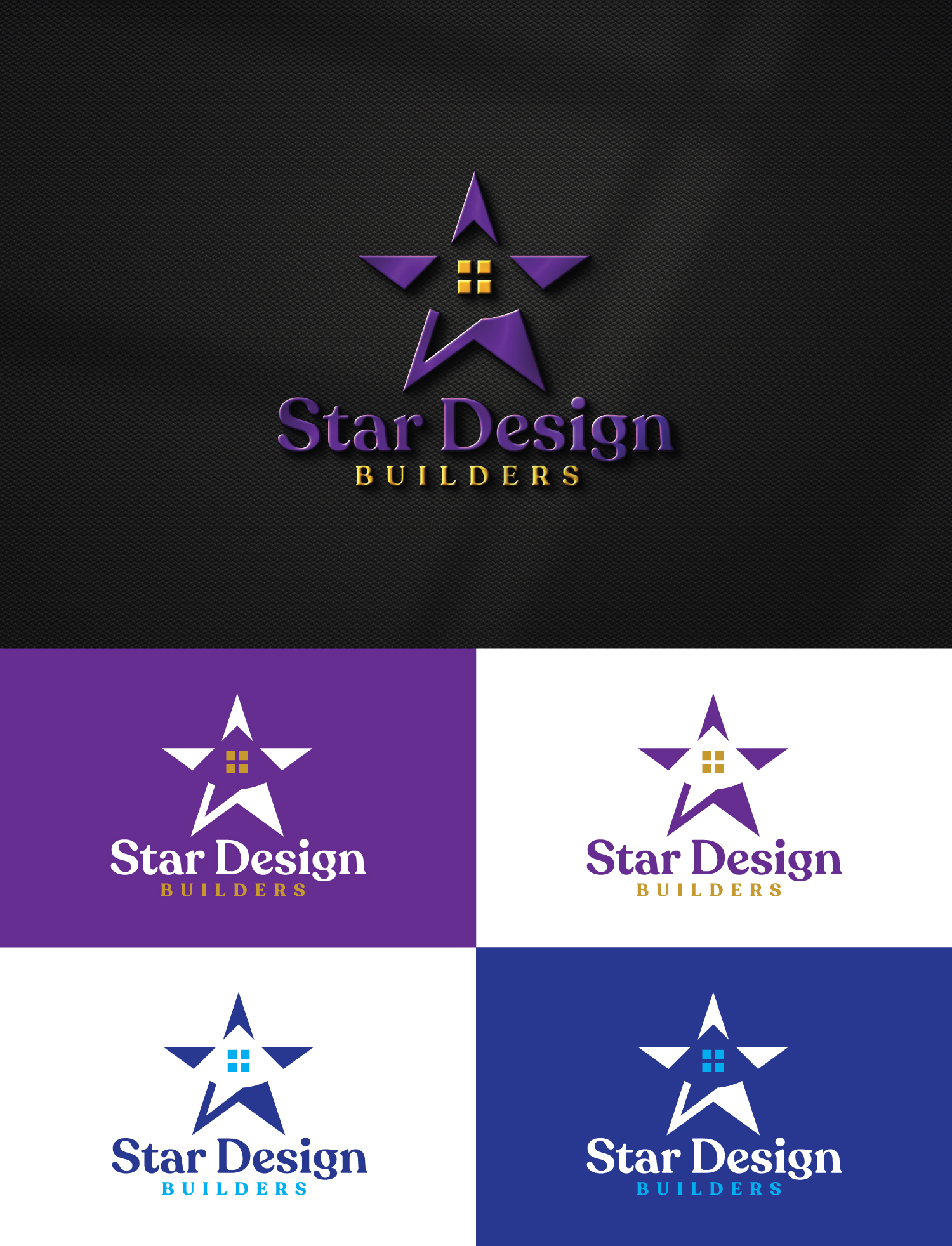 Logo-Design von Impressive Designs für Star Design Builders | Design #34302952