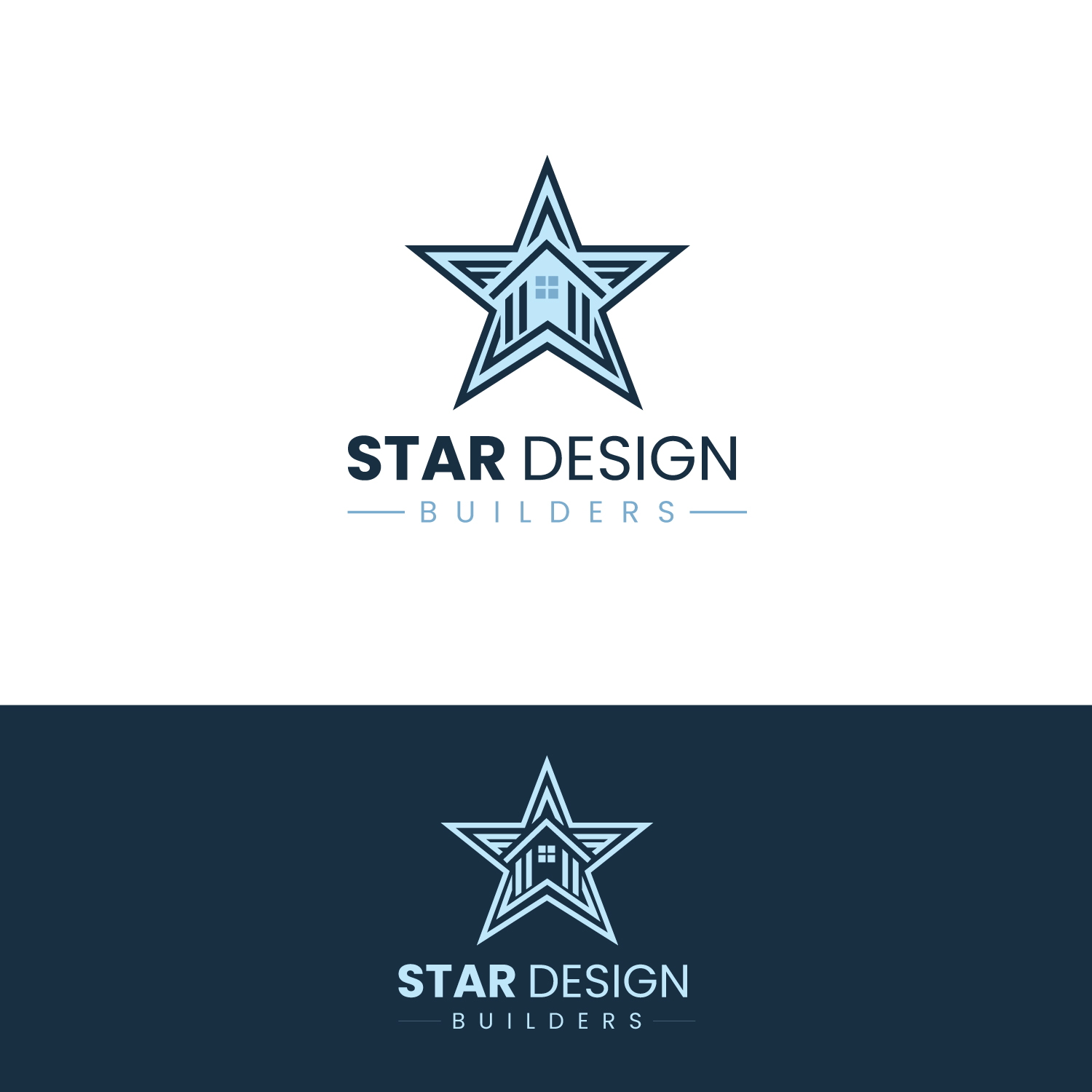 Logo Design by Maxo-Biz for Star Design Builders | Design #34304313
