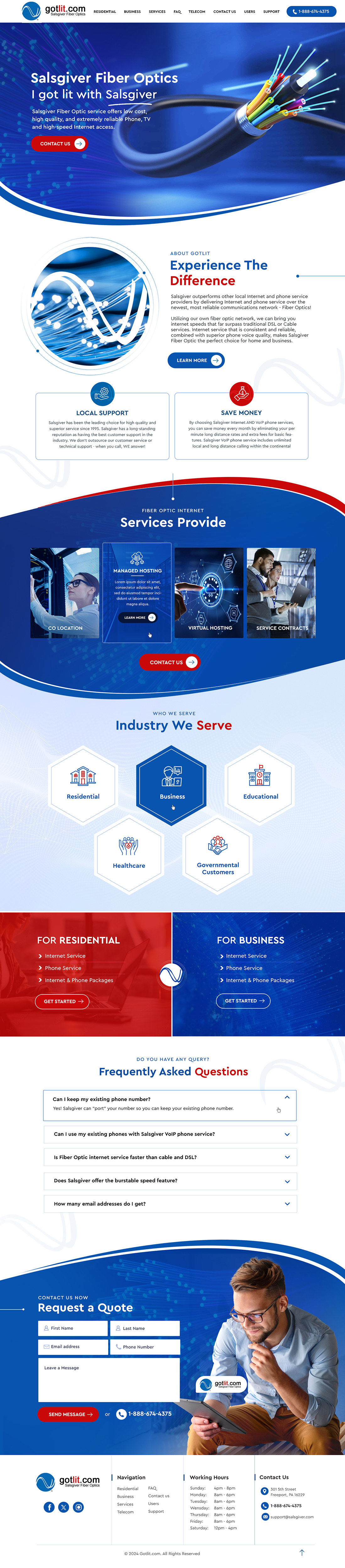 Web Design by Blue Sparrow for this project | Design #34316383