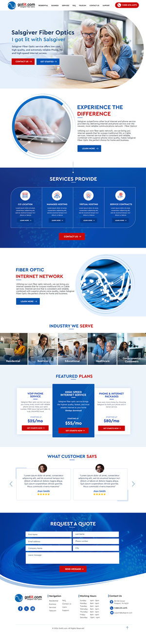 Web-Design von Blue Sparrow für dieses Projekt | Design: #34316651
