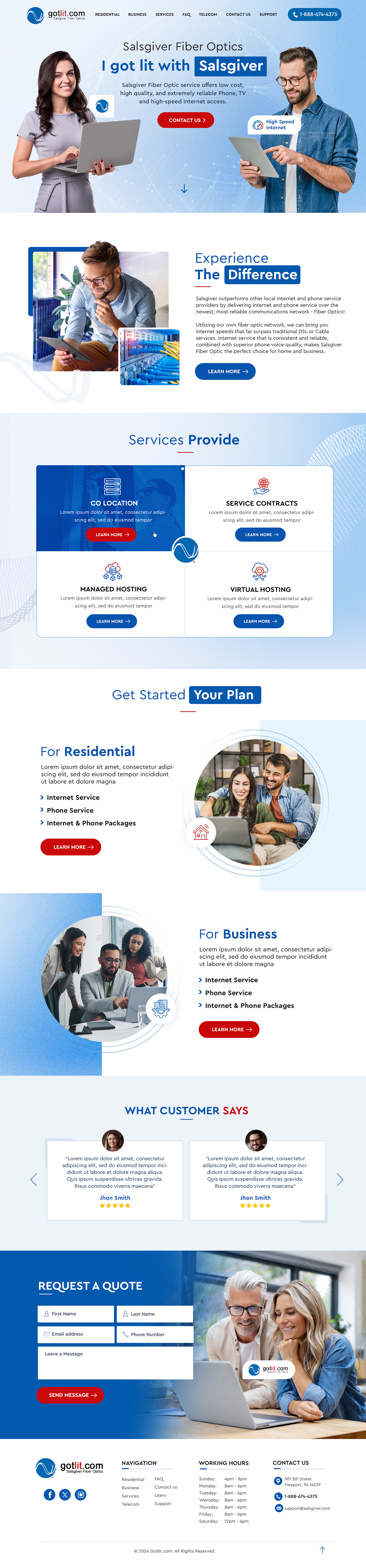 Diseño Web por Blue Sparrow para este proyecto | Diseño #34339646