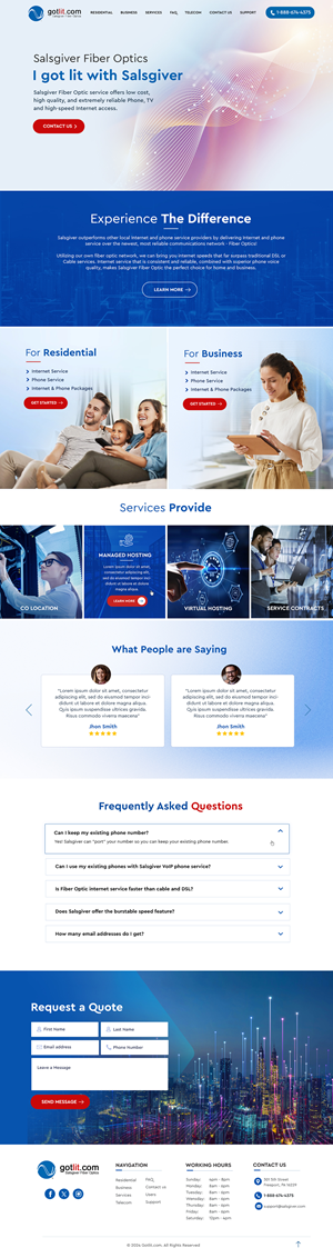 Web-Design von Blue Sparrow für dieses Projekt | Design: #34339812